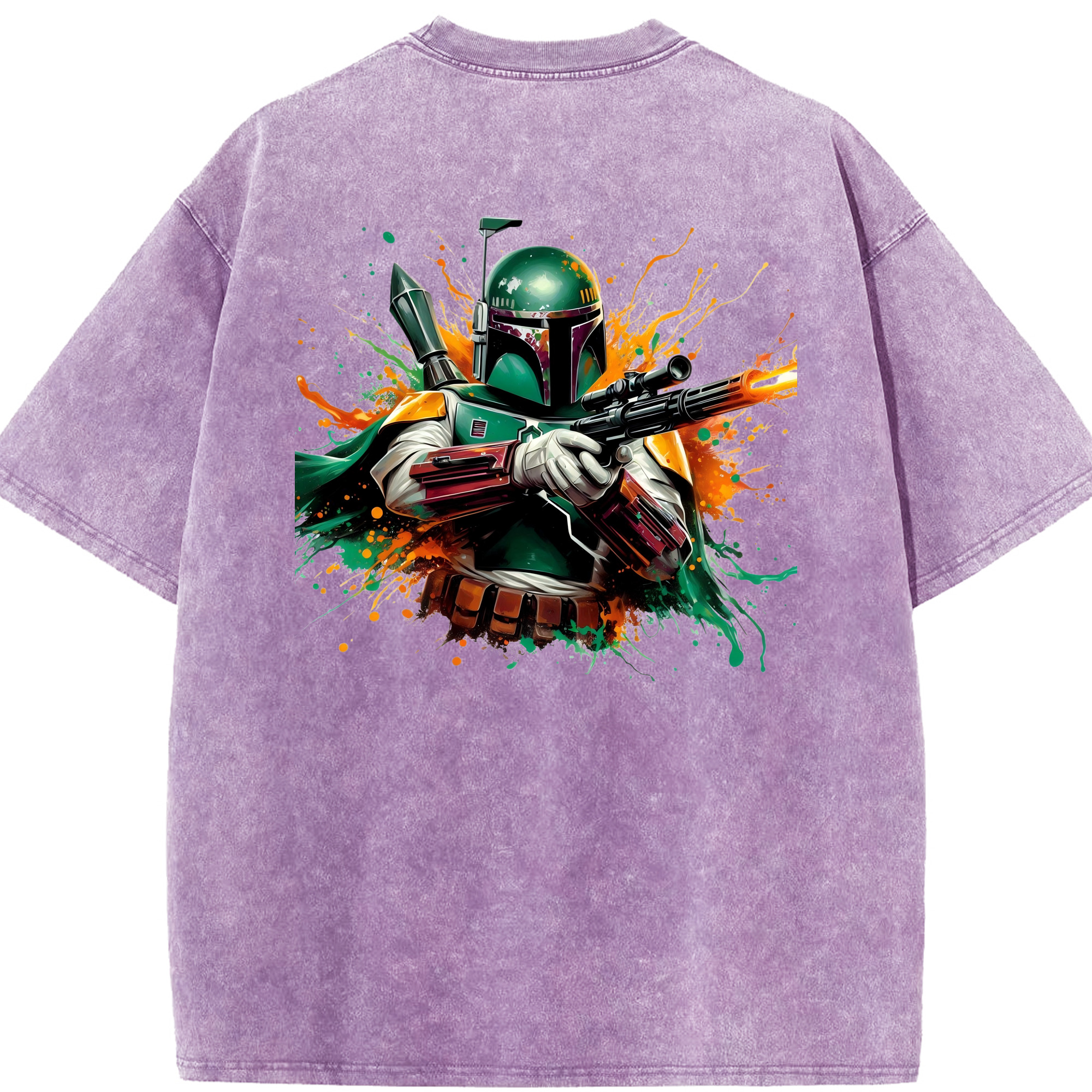 （画像用） スター・ウォーズ Star Wars 綿100% ヴィンテージ風 半袖Tシャツ（背面プリント）