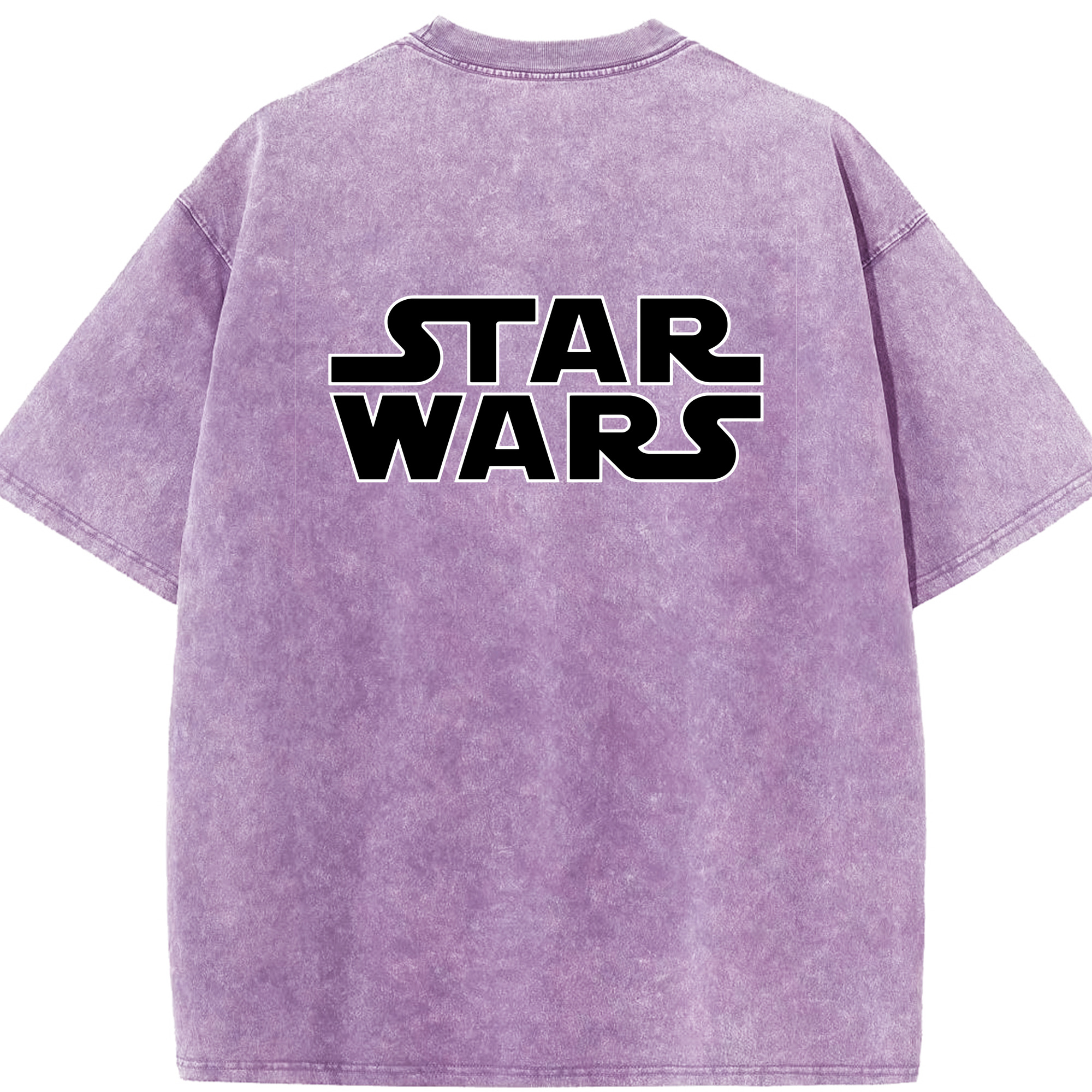 （画像用） スター・ウォーズ Star Wars 綿100% ヴィンテージ風 半袖Tシャツ（背面プリント）