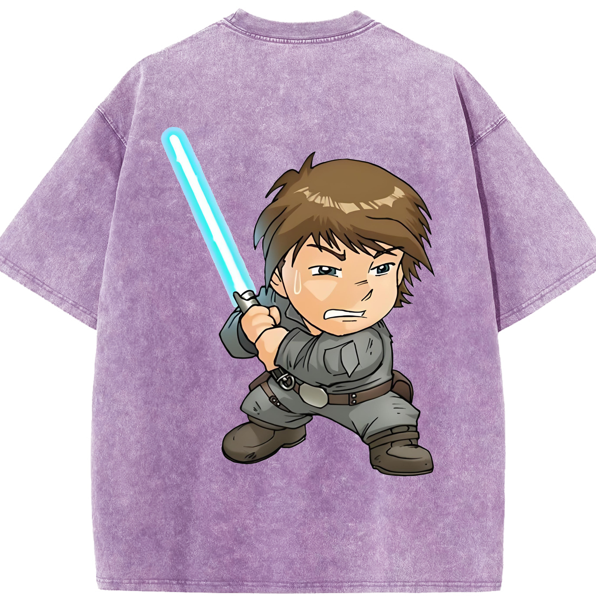 （画像用） スター・ウォーズ Star Wars 綿100% ヴィンテージ風 半袖Tシャツ（背面プリント）