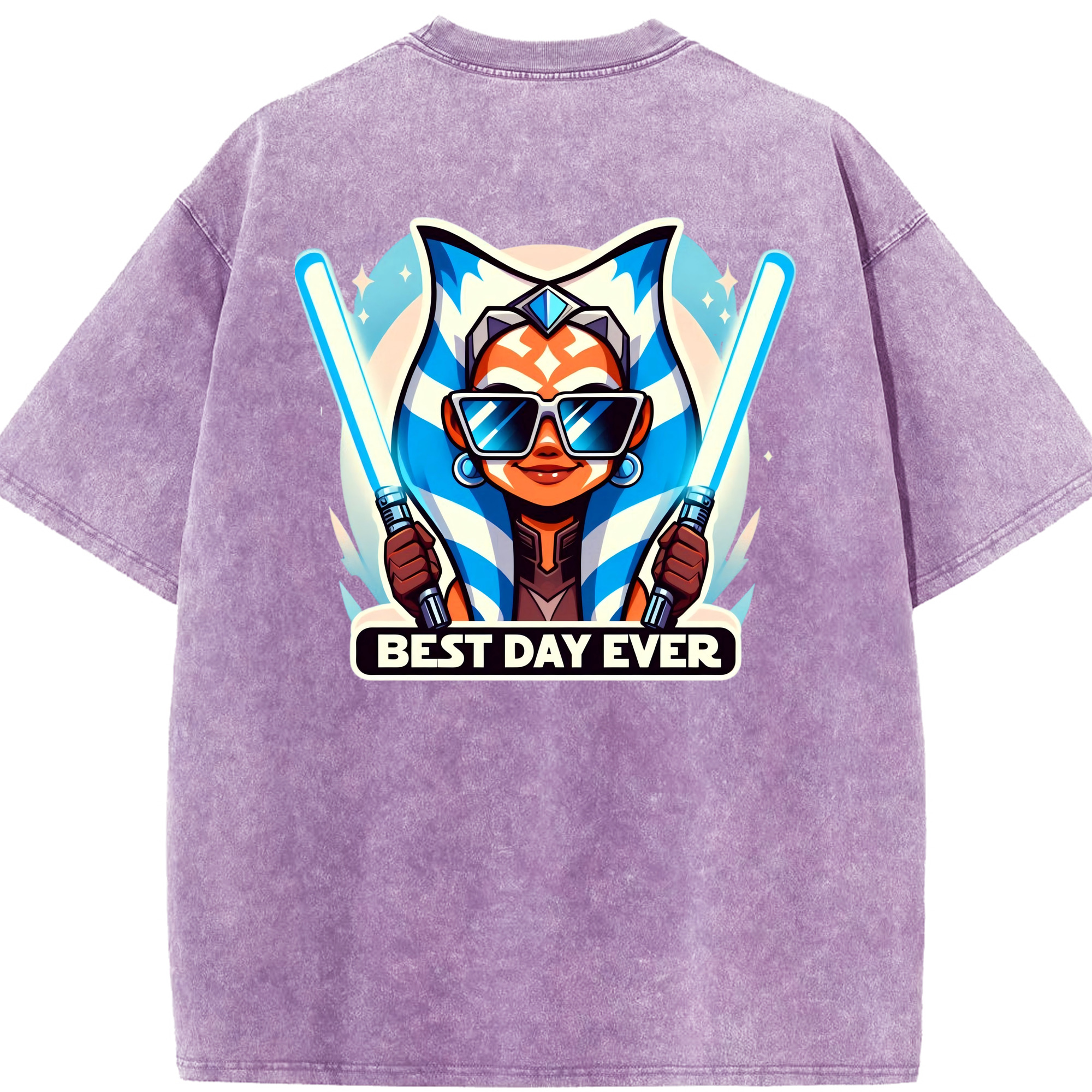 （画像用） スター・ウォーズ Star Wars 綿100% ヴィンテージ風 半袖Tシャツ（背面プリント）