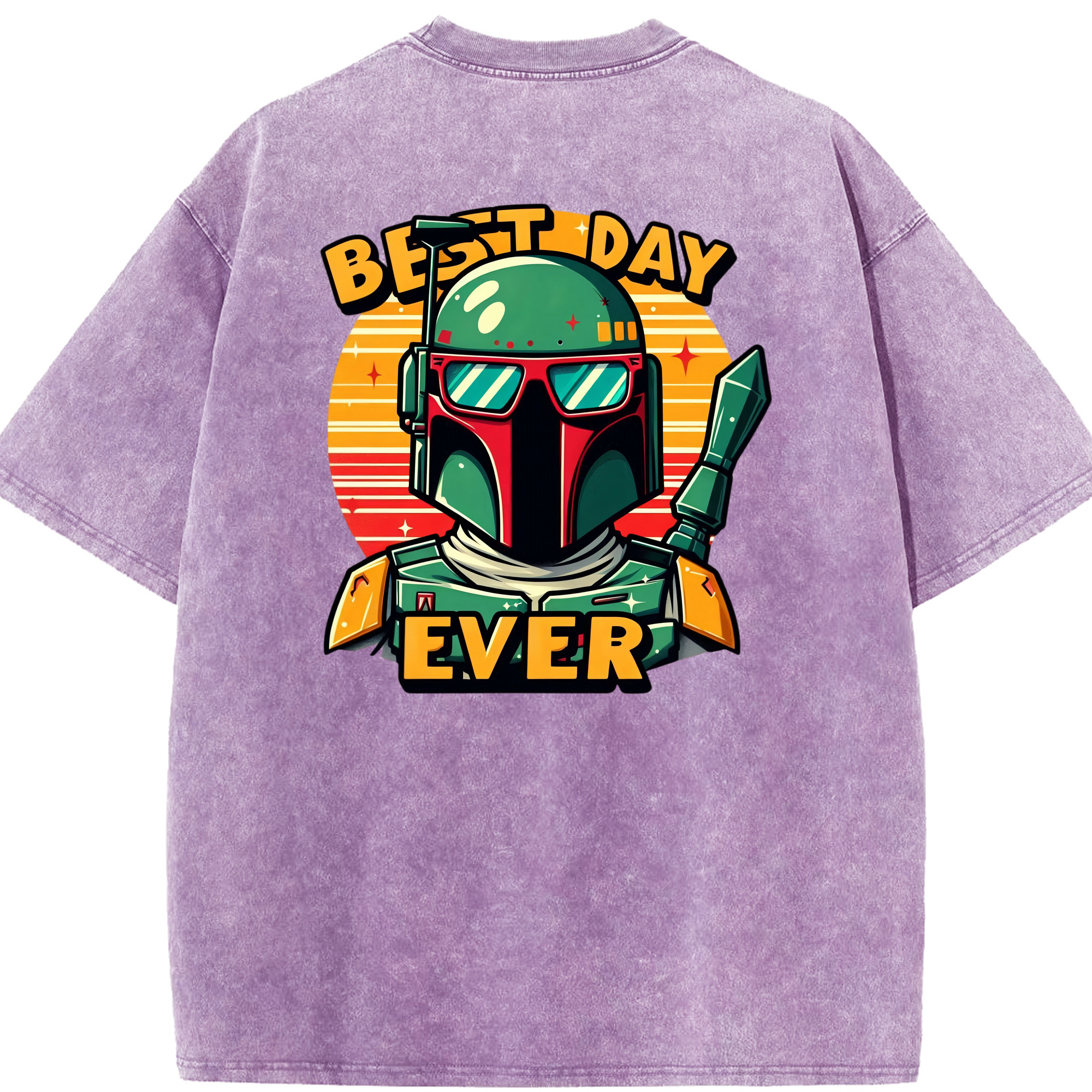 （画像用） スター・ウォーズ Star Wars 綿100% ヴィンテージ風 半袖Tシャツ（背面プリント）