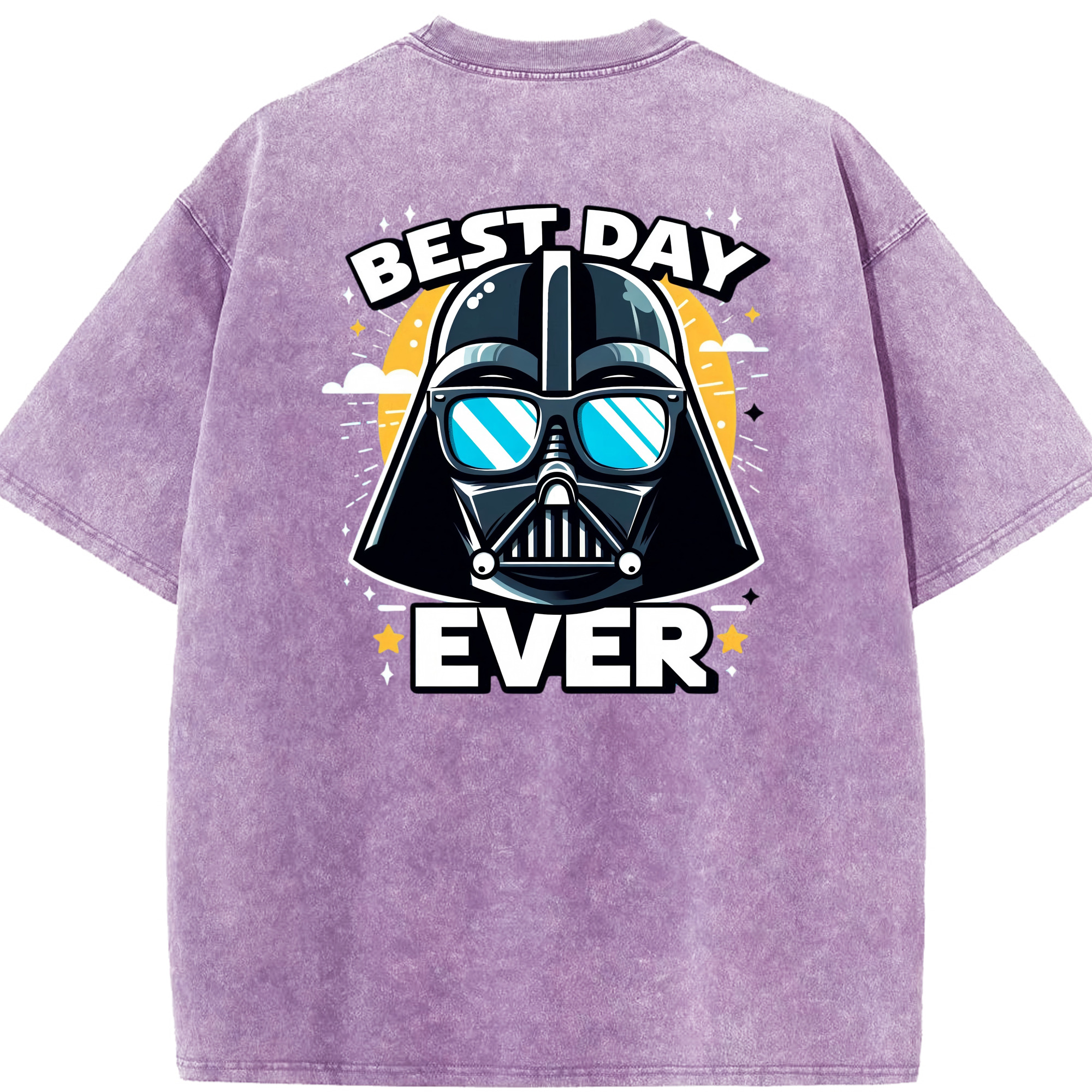 （画像用） スター・ウォーズ Star Wars 綿100% ヴィンテージ風 半袖Tシャツ（背面プリント）