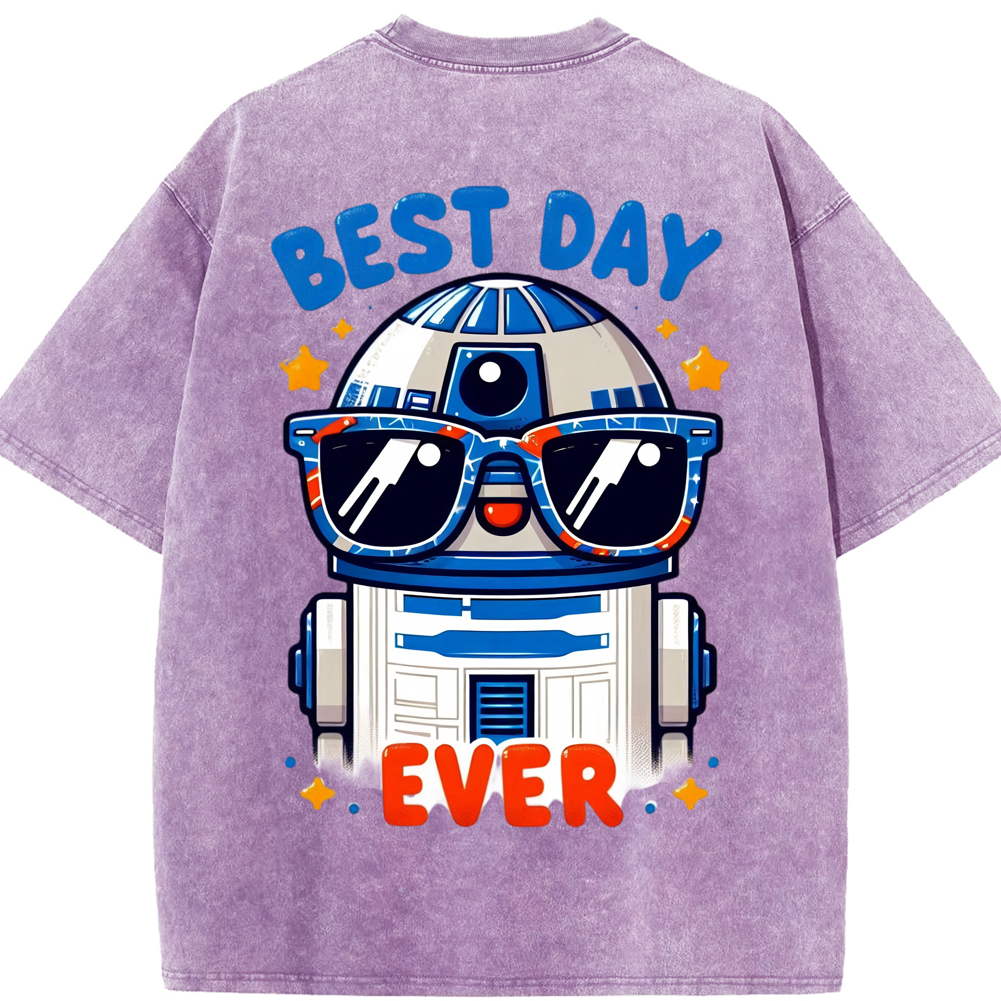（画像用） スター・ウォーズ Star Wars 綿100% ヴィンテージ風 半袖Tシャツ（背面プリント）