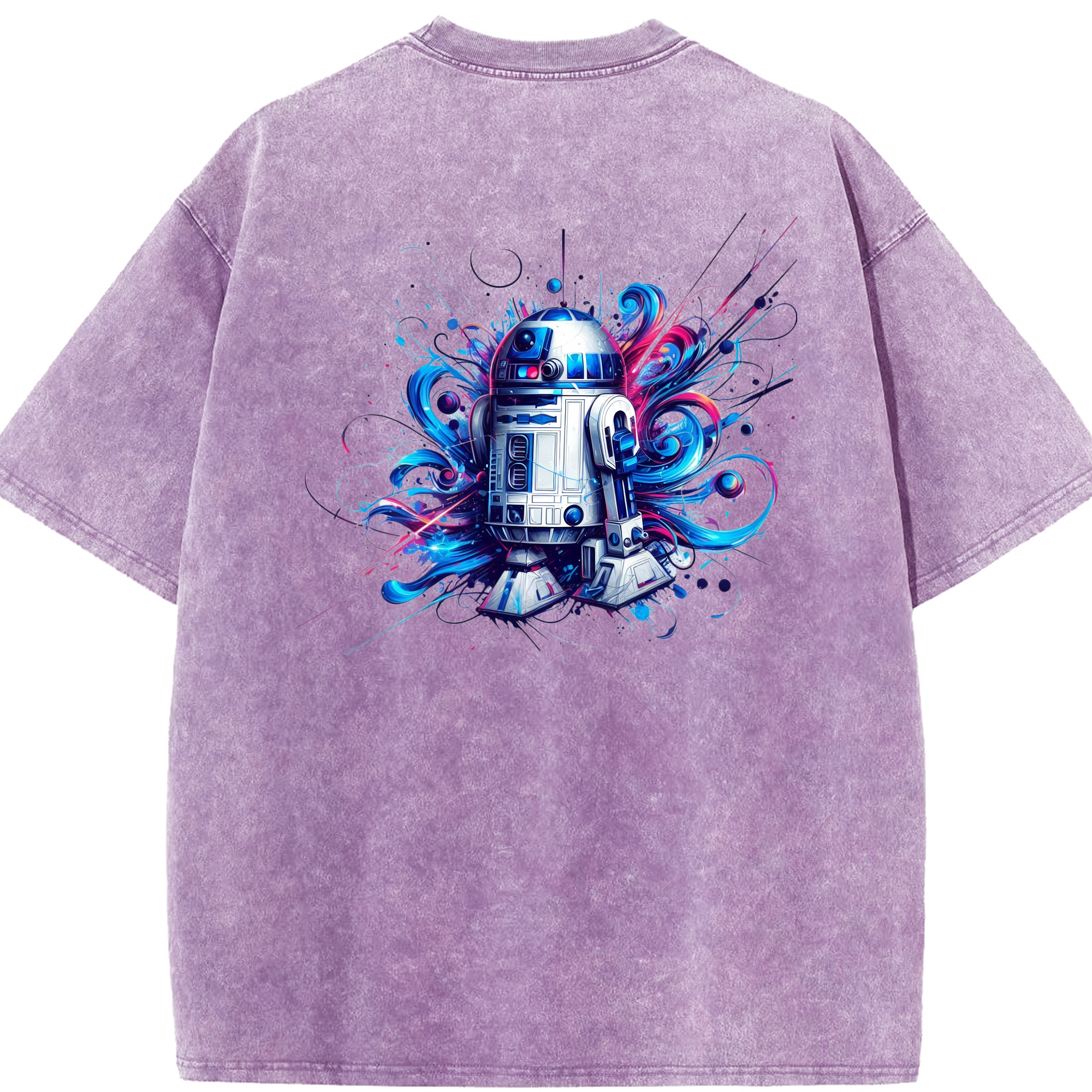 （画像用） スター・ウォーズ Star Wars 綿100% ヴィンテージ風 半袖Tシャツ（背面プリント）