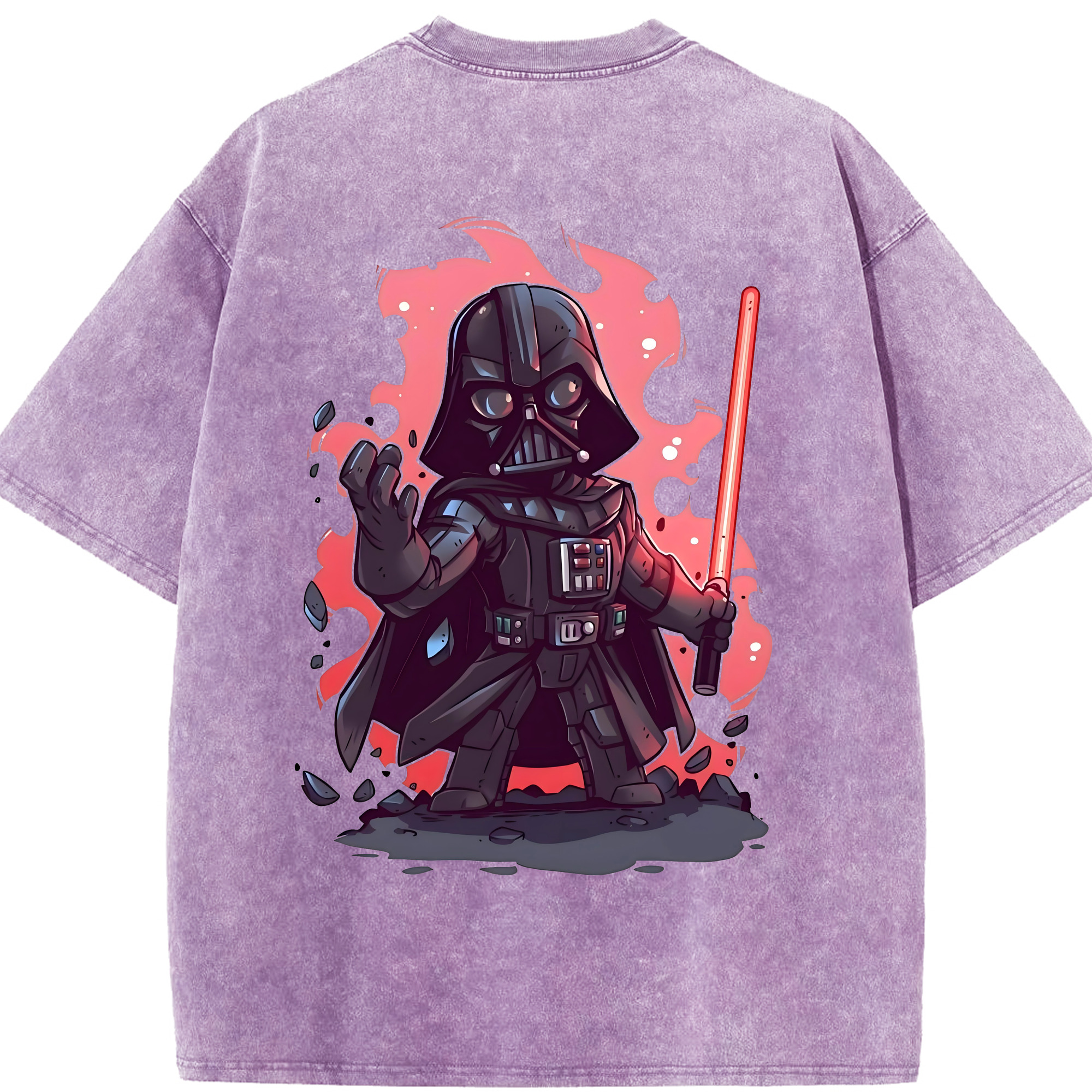 （画像用） スター・ウォーズ Star Wars 綿100% ヴィンテージ風 半袖Tシャツ（背面プリント）