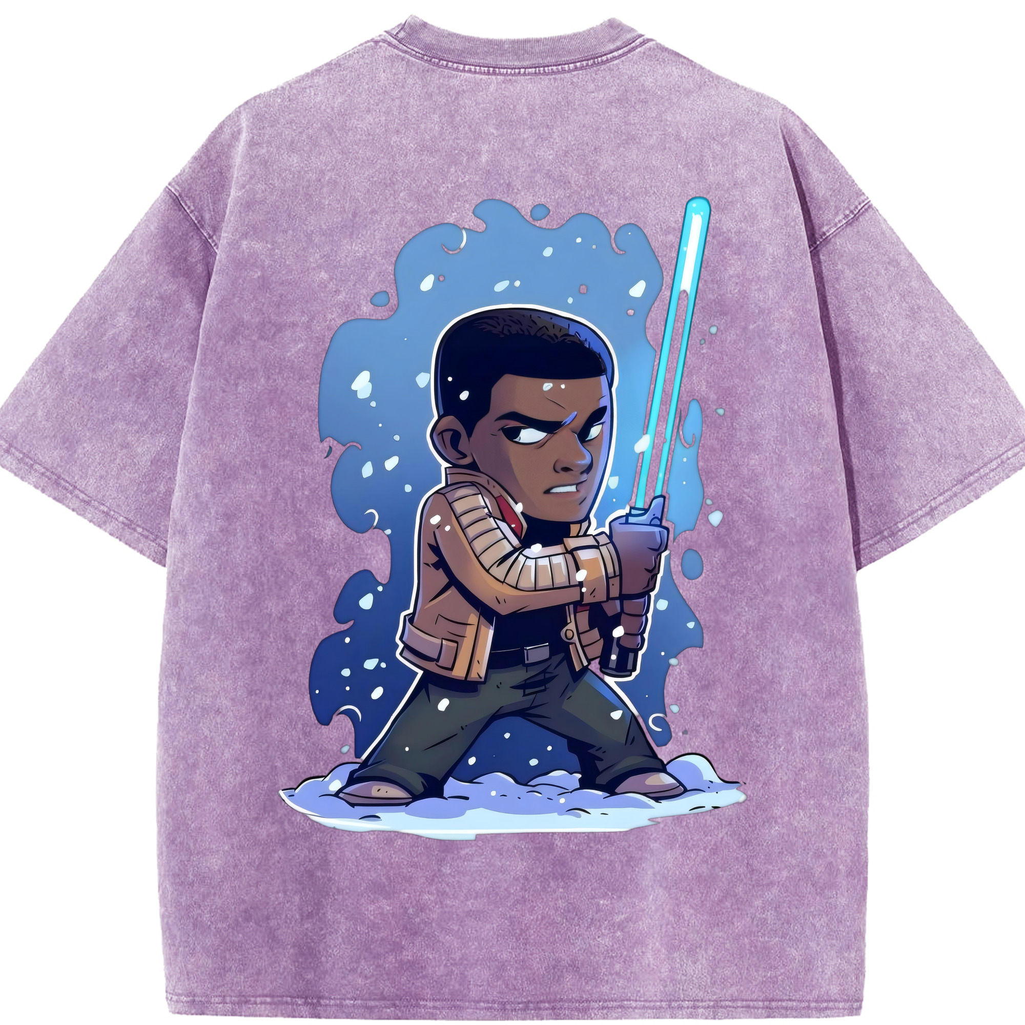 （画像用） スター・ウォーズ Star Wars 綿100% ヴィンテージ風 半袖Tシャツ（背面プリント）