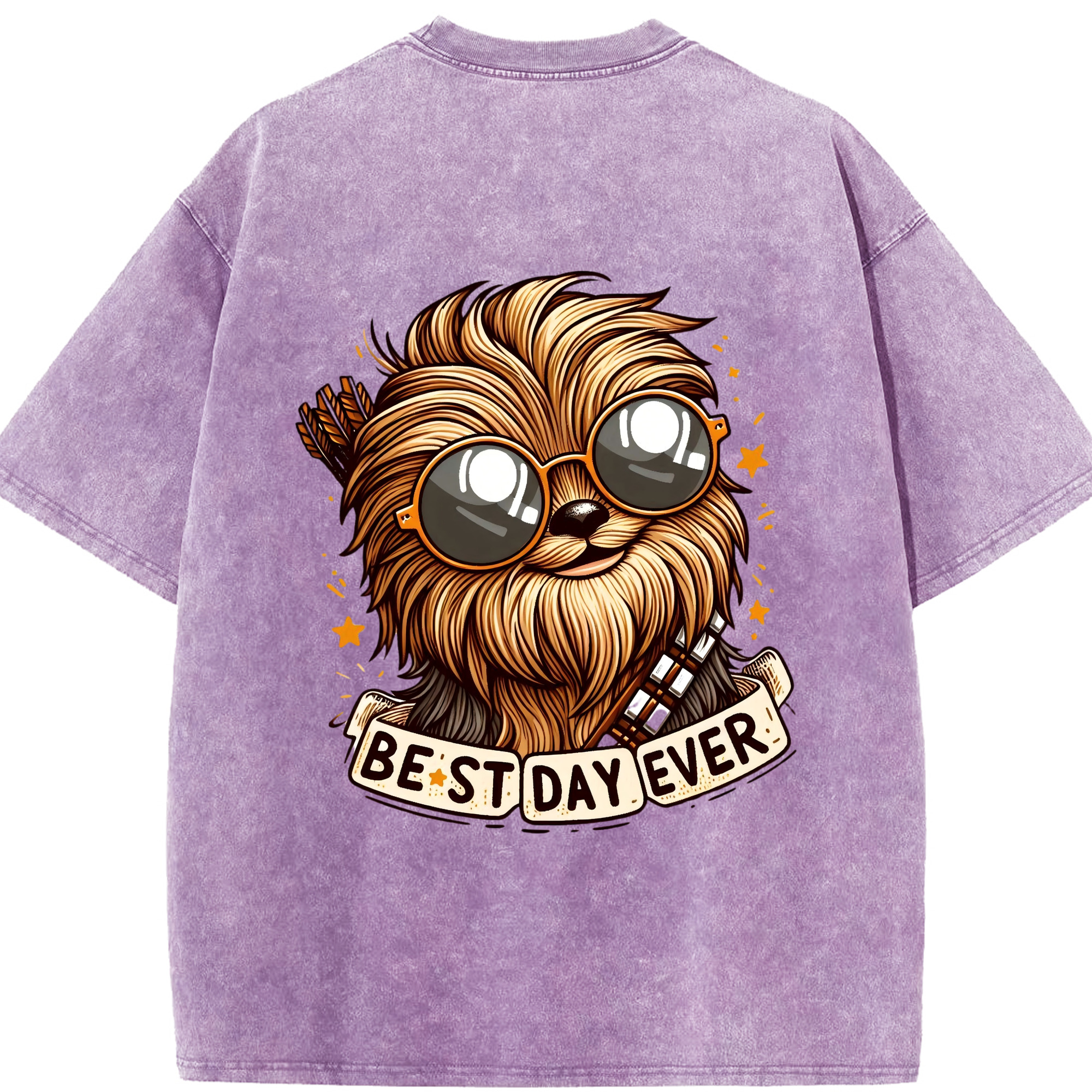（画像用） スター・ウォーズ Star Wars 綿100% ヴィンテージ風 半袖Tシャツ（背面プリント）