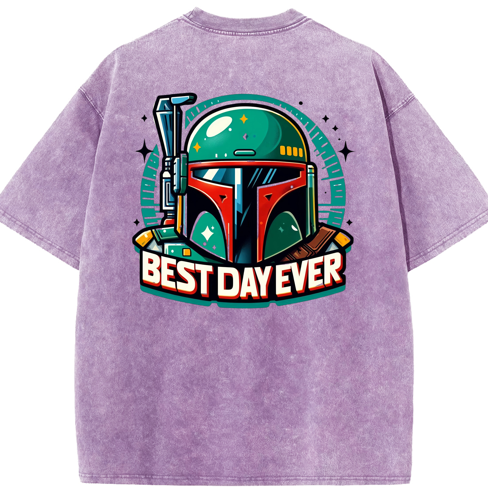 （画像用） スター・ウォーズ Star Wars 綿100% ヴィンテージ風 半袖Tシャツ（背面プリント）