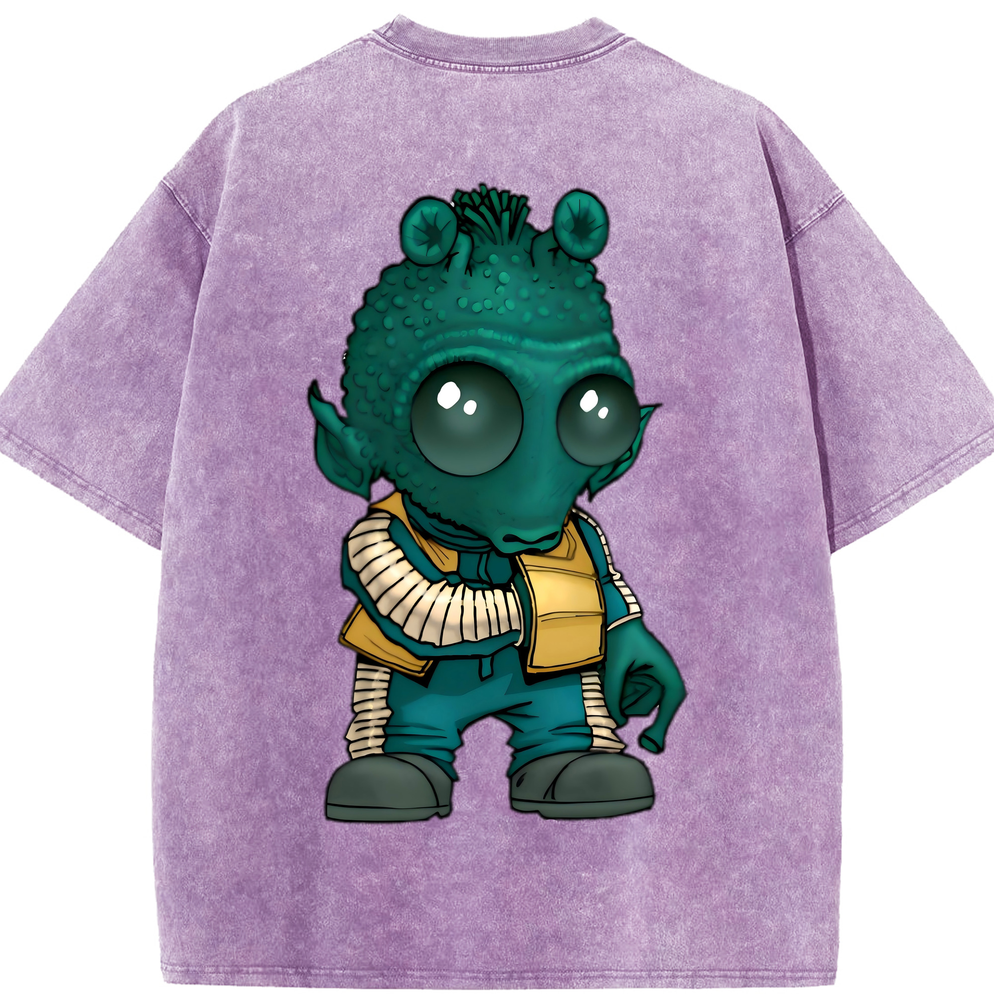 （画像用） スター・ウォーズ Star Wars 綿100% ヴィンテージ風 半袖Tシャツ（背面プリント）