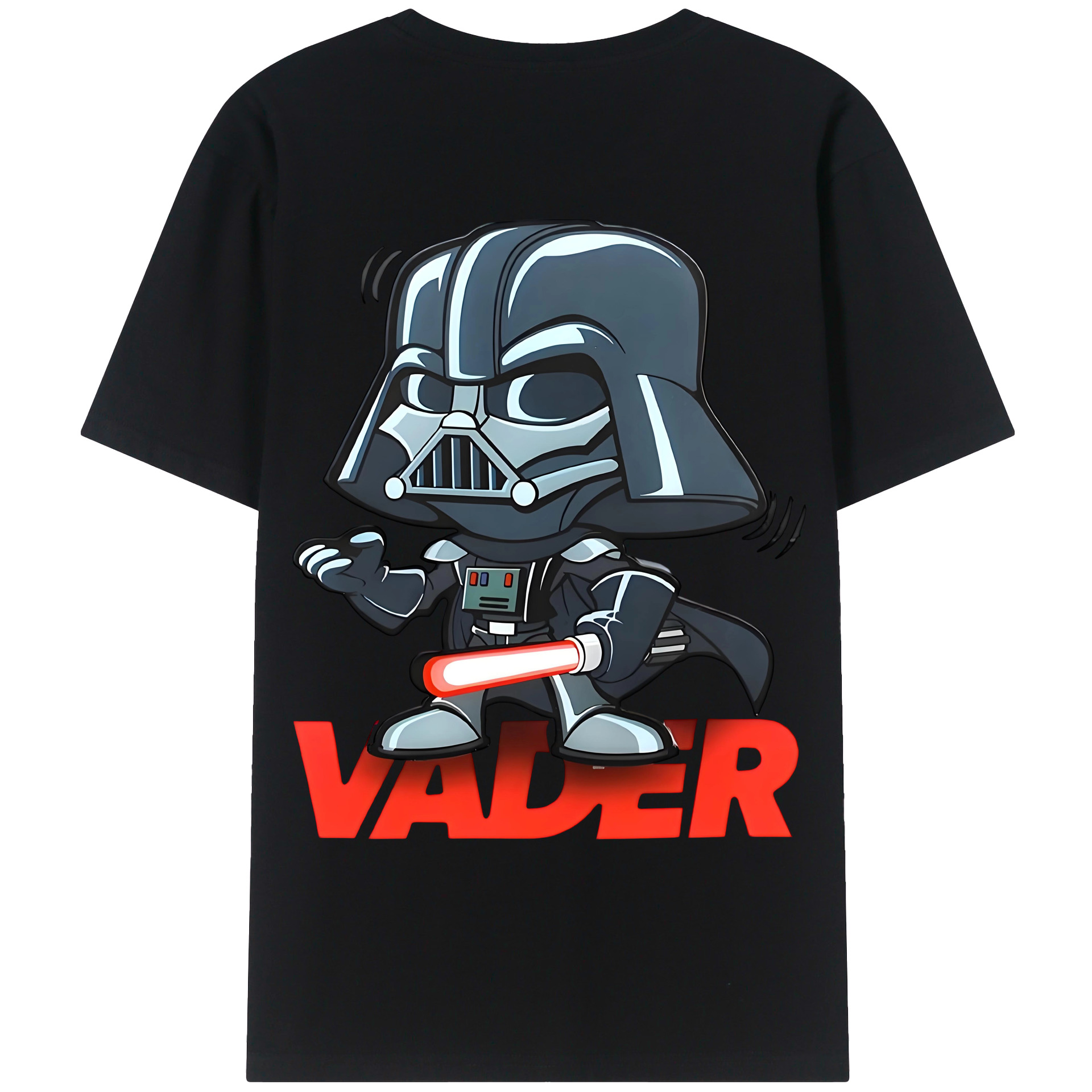 （画像用） スター・ウォーズ Star Wars 綿100％ メンズ半袖Tシャツ（バックプリント） 通気性