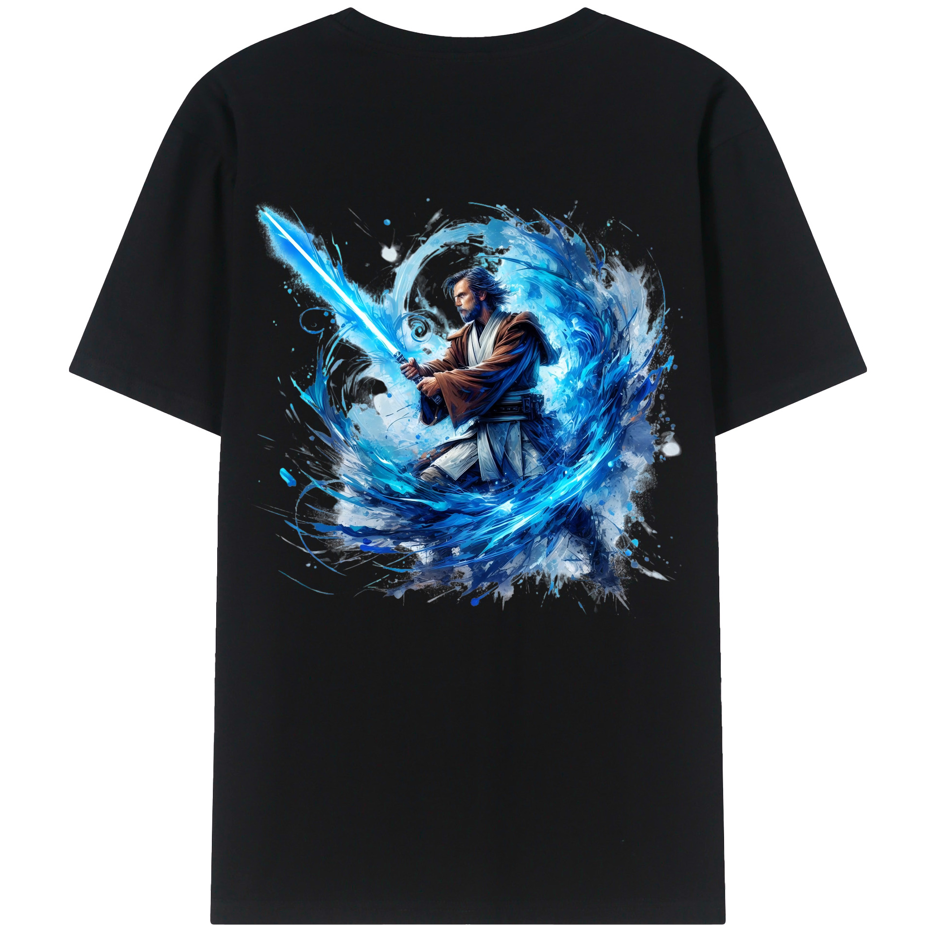 （画像用） スター・ウォーズ Star Wars 綿100％ メンズ半袖Tシャツ（バックプリント） 通気性