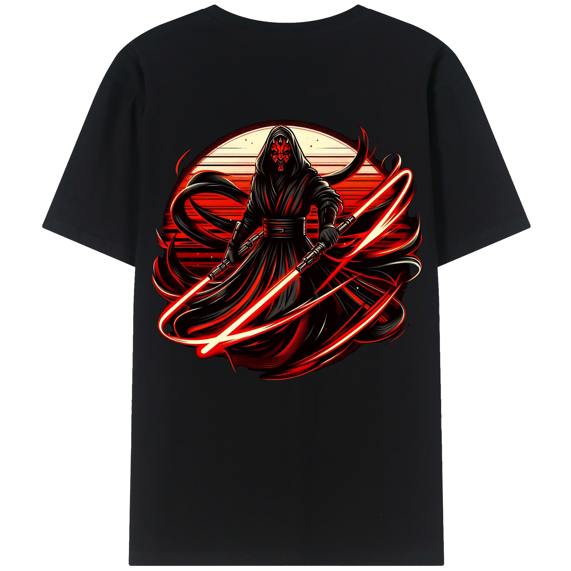 （画像用） スター・ウォーズ Star Wars 綿100％ メンズ半袖Tシャツ（バックプリント） 通気性