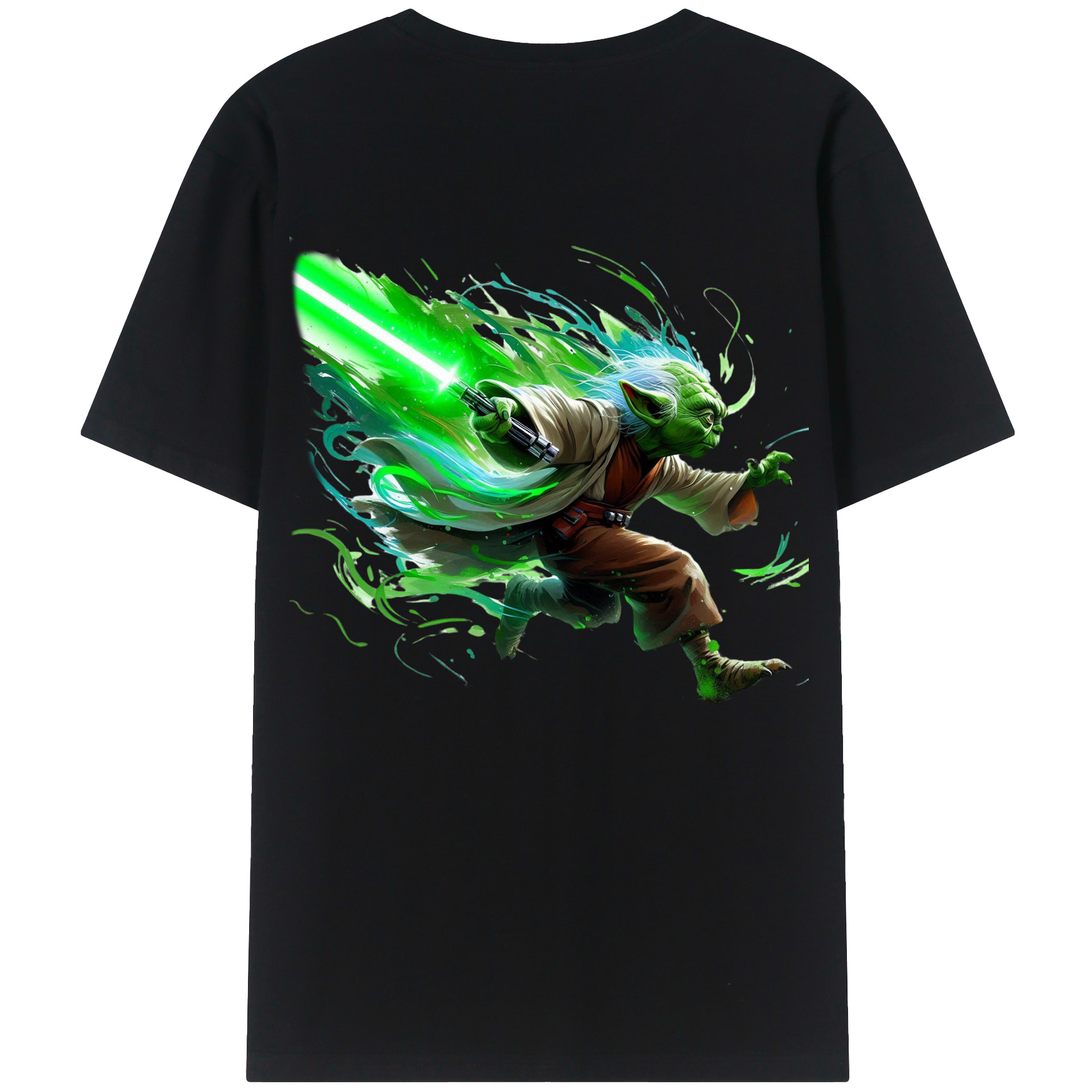 （画像用） スター・ウォーズ Star Wars 綿100％ メンズ半袖Tシャツ（バックプリント） 通気性
