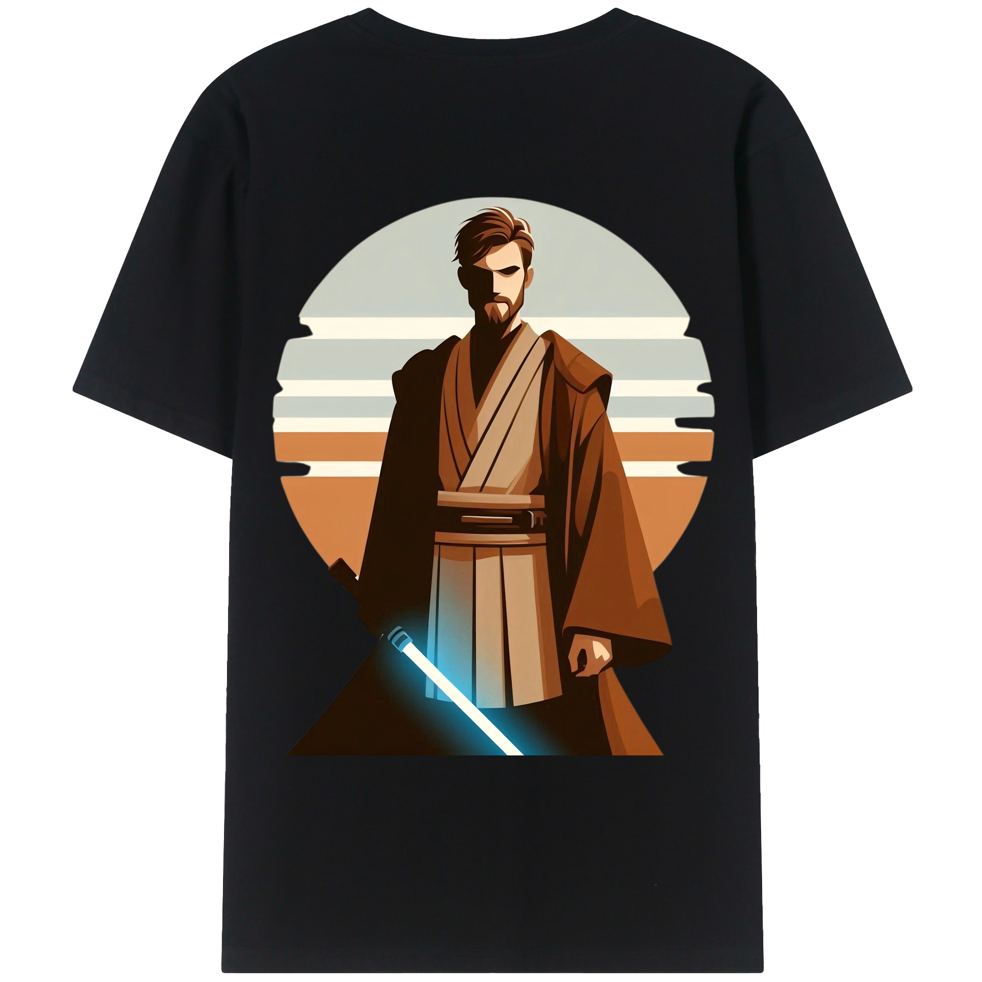 （画像用） スター・ウォーズ Star Wars 綿100％ メンズ半袖Tシャツ（バックプリント） 通気性