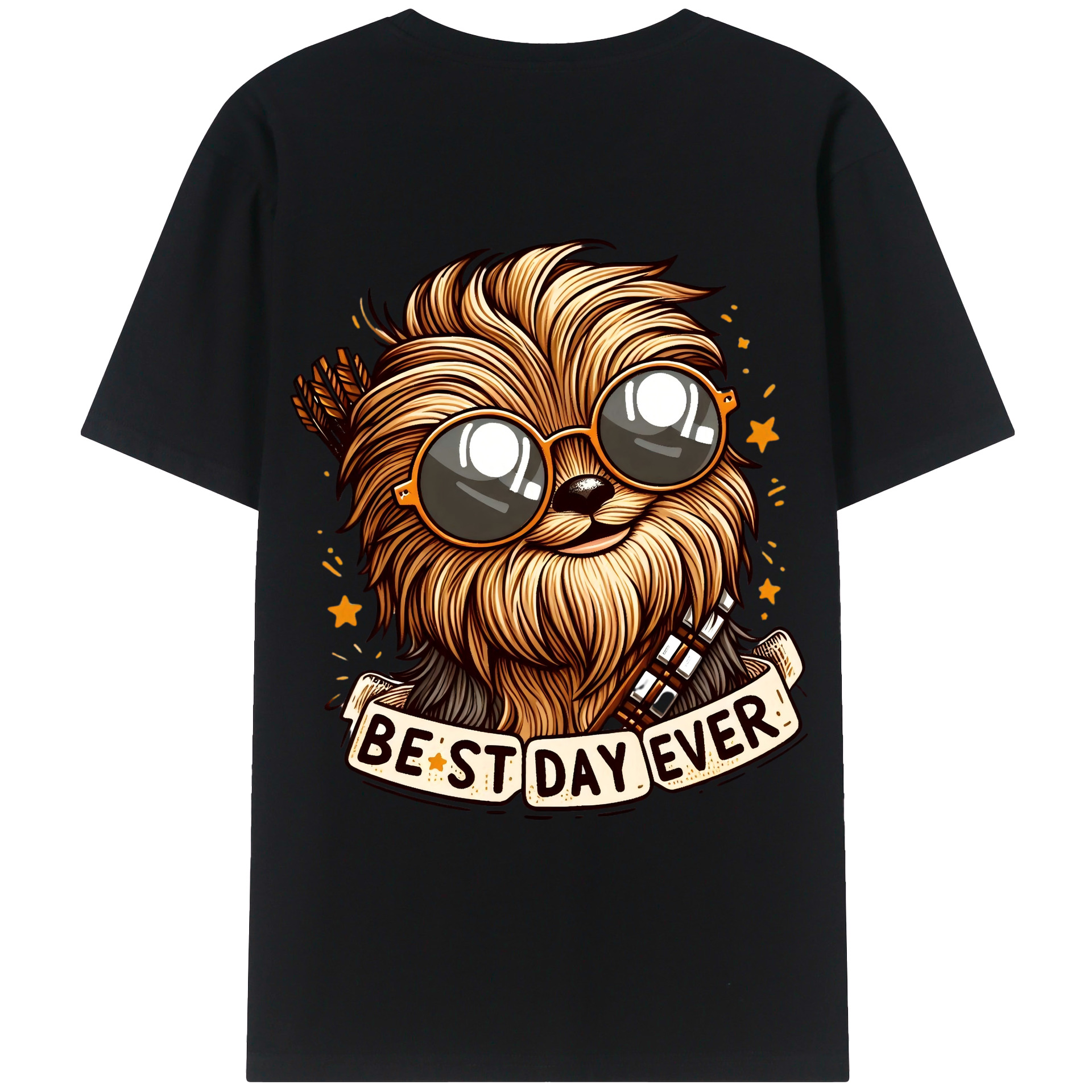 （画像用） スター・ウォーズ Star Wars 綿100％ メンズ半袖Tシャツ（バックプリント） 通気性
