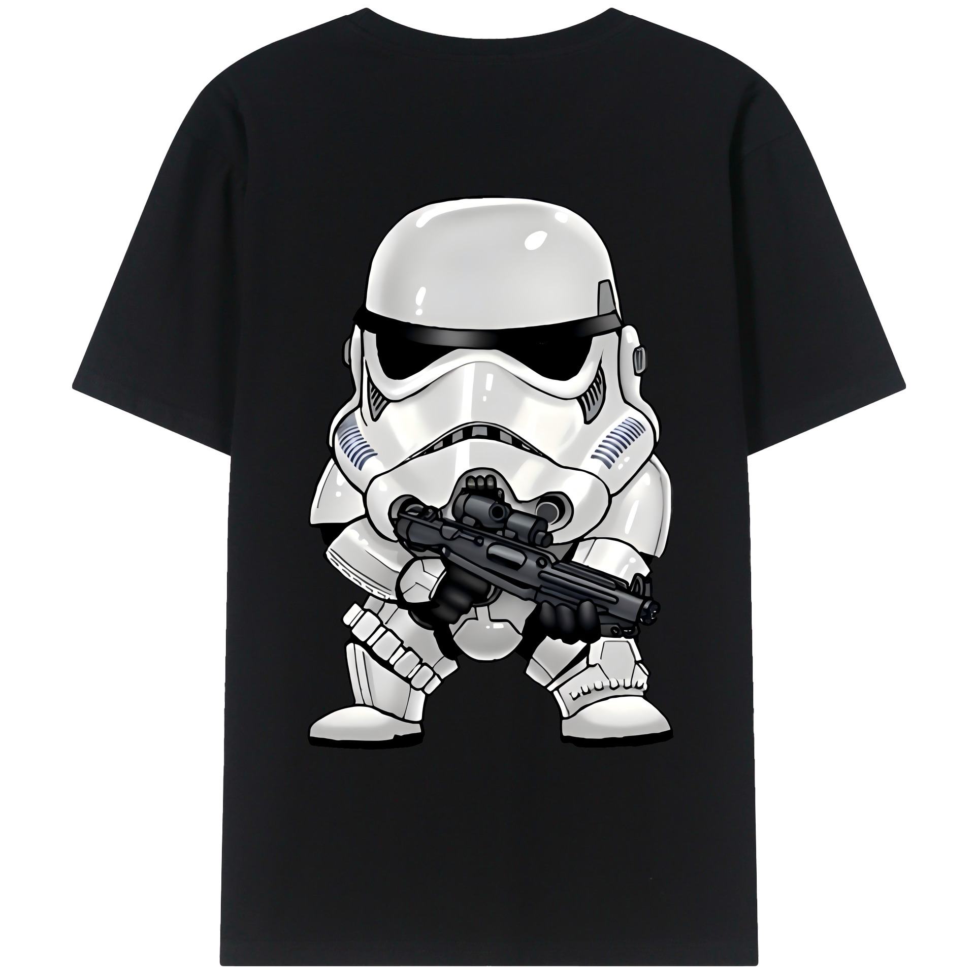 （画像用） スター・ウォーズ Star Wars 綿100％ メンズ半袖Tシャツ（バックプリント） 通気性