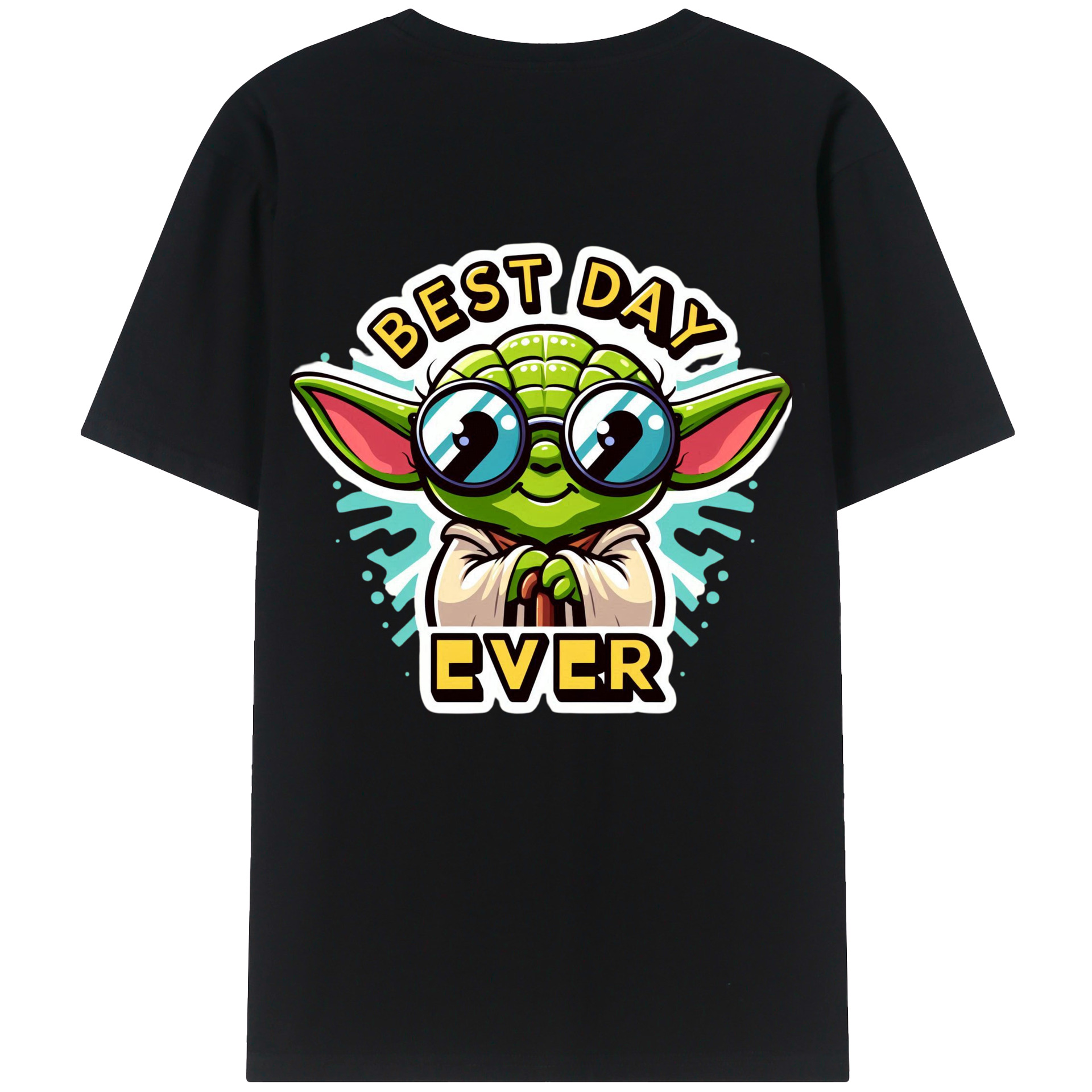 （画像用） スター・ウォーズ Star Wars 綿100％ メンズ半袖Tシャツ（バックプリント） 通気性