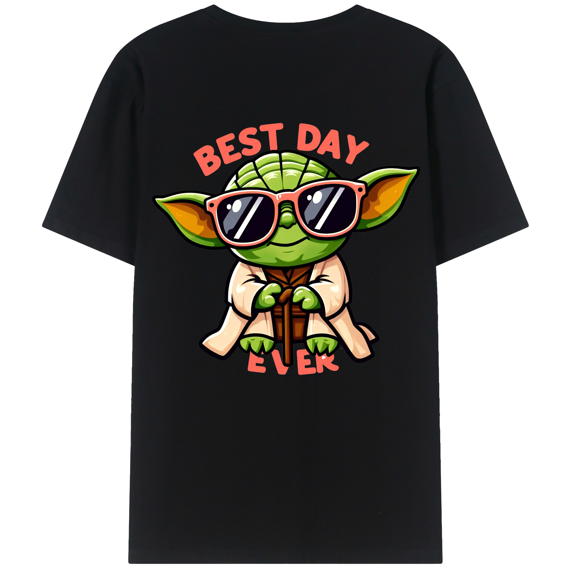（画像用） スター・ウォーズ Star Wars 綿100％ メンズ半袖Tシャツ（バックプリント） 通気性