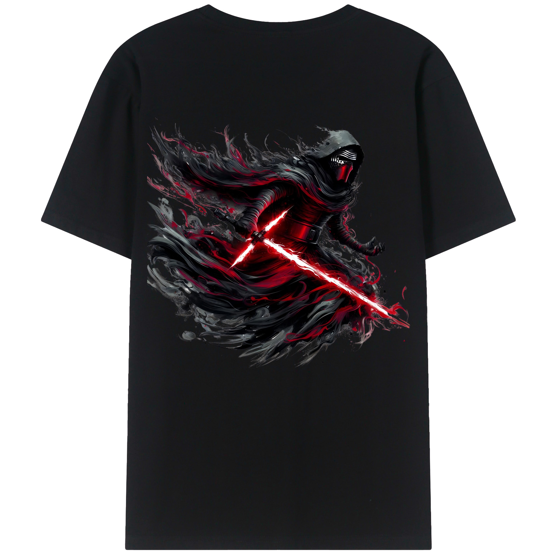 （画像用） スター・ウォーズ Star Wars 綿100％ メンズ半袖Tシャツ（バックプリント） 通気性