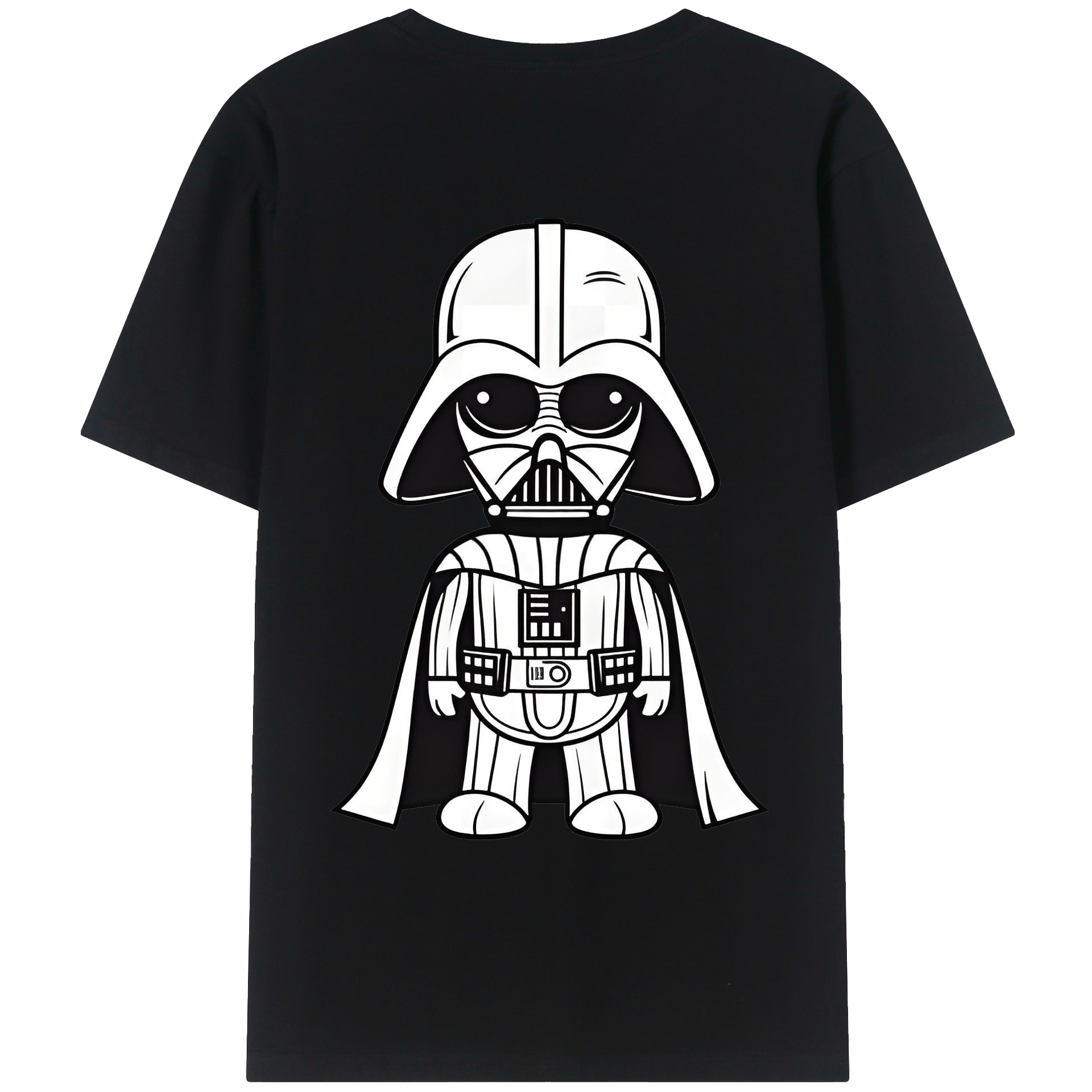 （画像用） スター・ウォーズ Star Wars 綿100％ メンズ半袖Tシャツ（バックプリント） 通気性