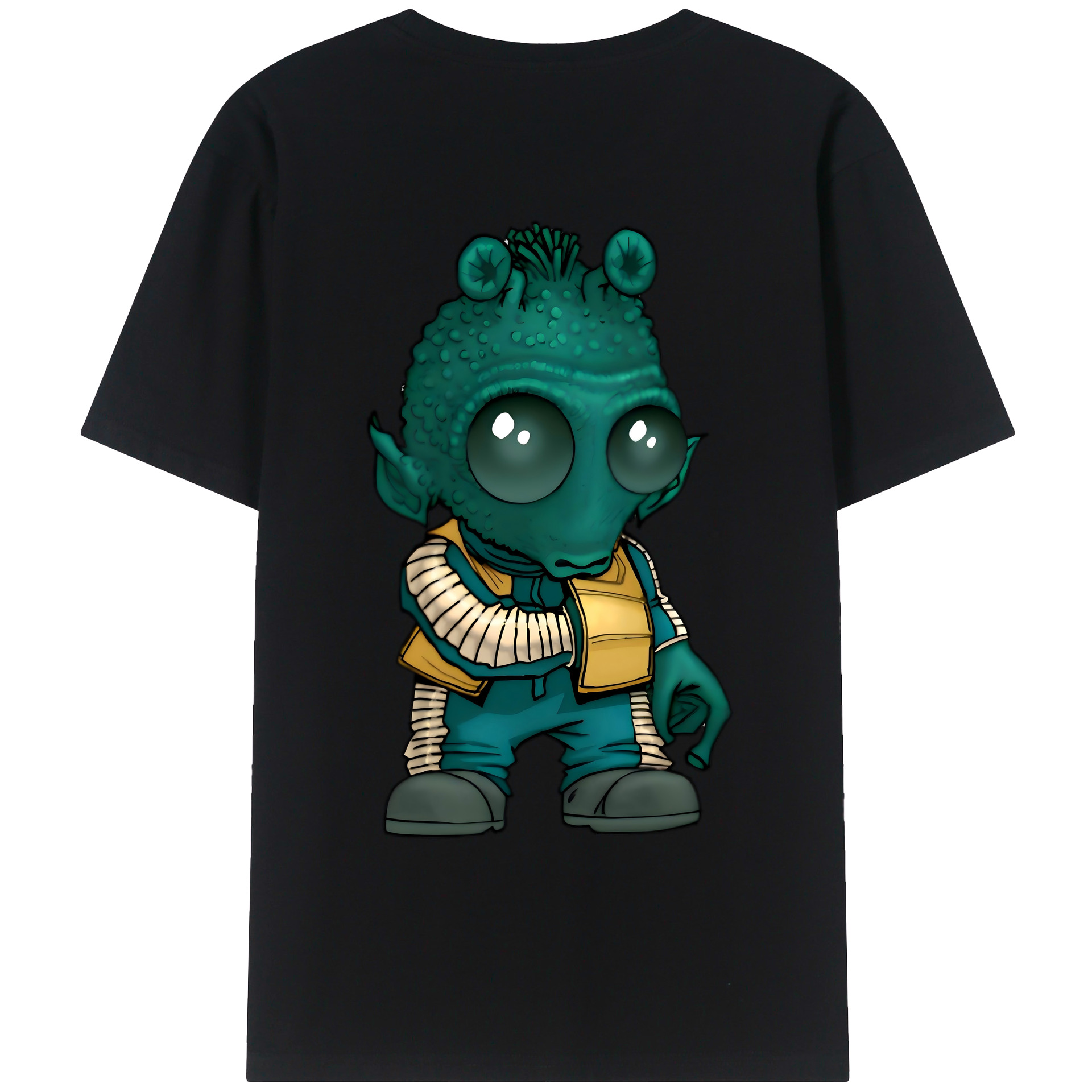 （画像用） スター・ウォーズ Star Wars 綿100％ メンズ半袖Tシャツ（バックプリント） 通気性