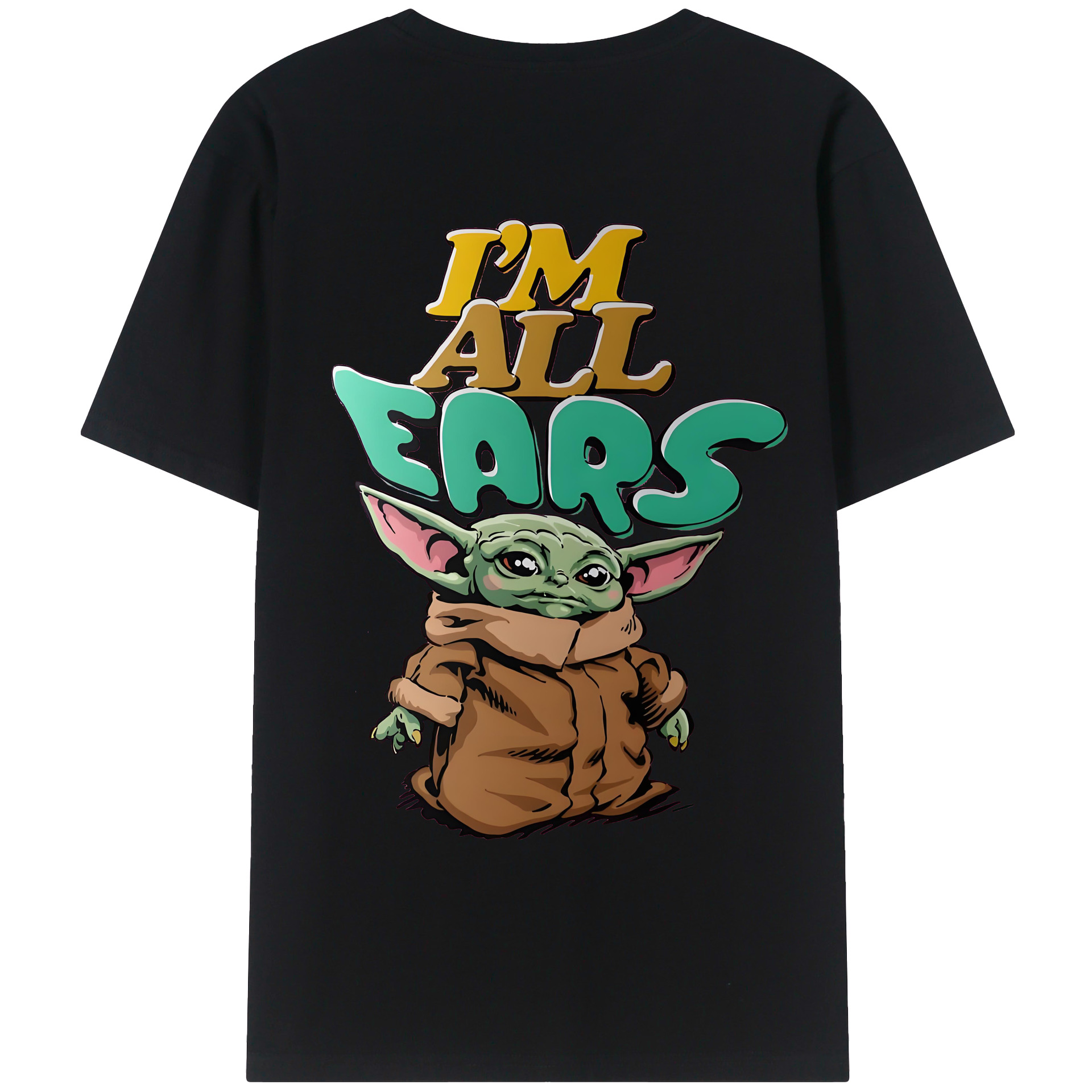 （画像用） スター・ウォーズ Star Wars 綿100％ メンズ半袖Tシャツ（バックプリント） 通気性