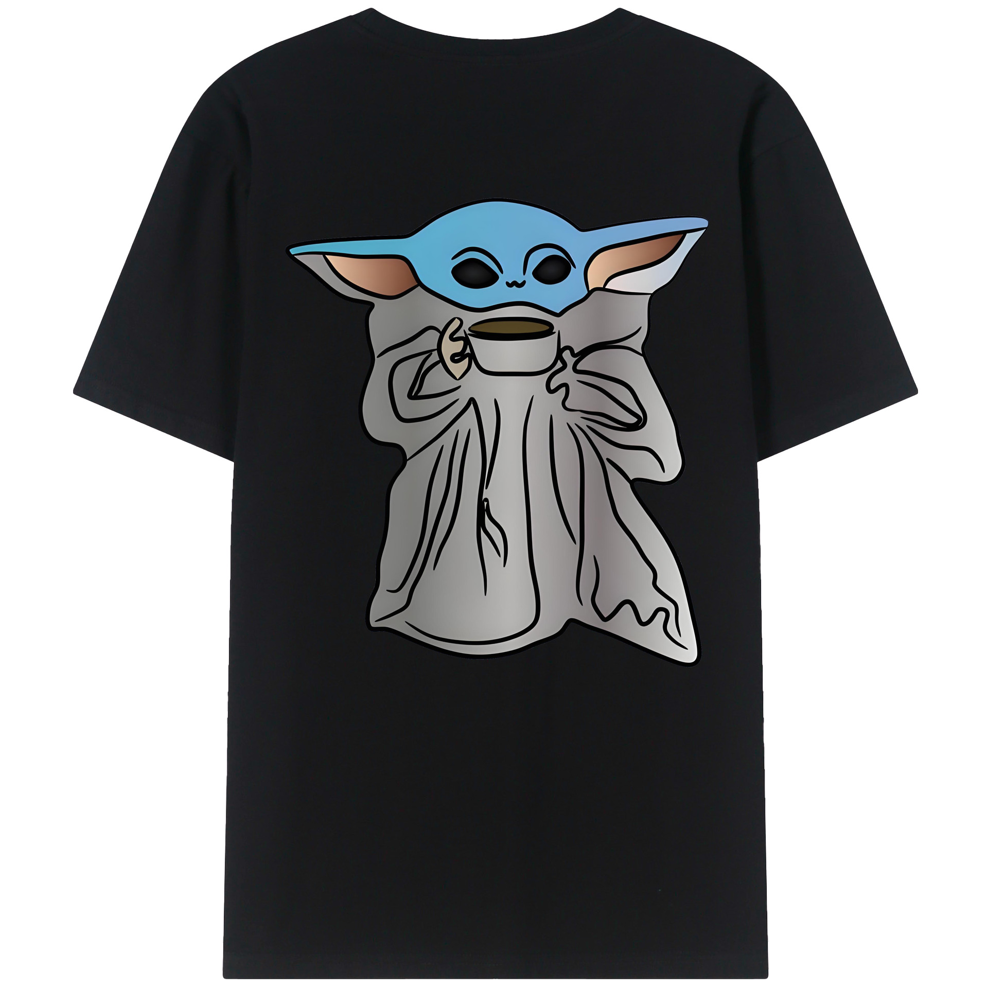 （画像用） スター・ウォーズ Star Wars 綿100％ メンズ半袖Tシャツ（バックプリント） 通気性