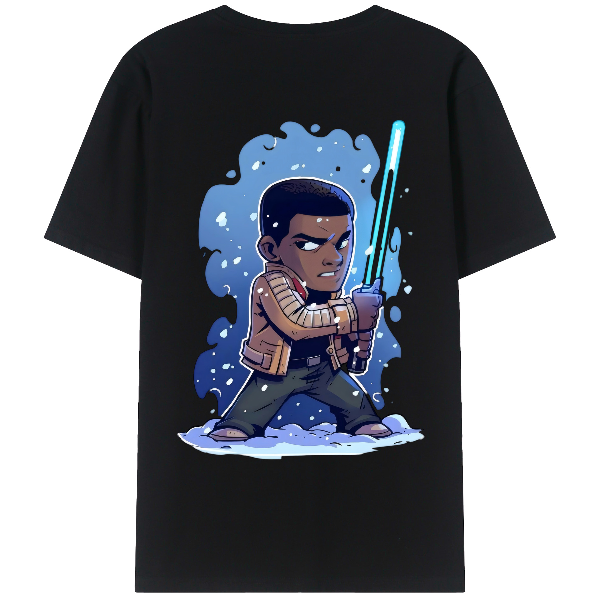 （画像用） スター・ウォーズ Star Wars 綿100％ メンズ半袖Tシャツ（バックプリント） 通気性