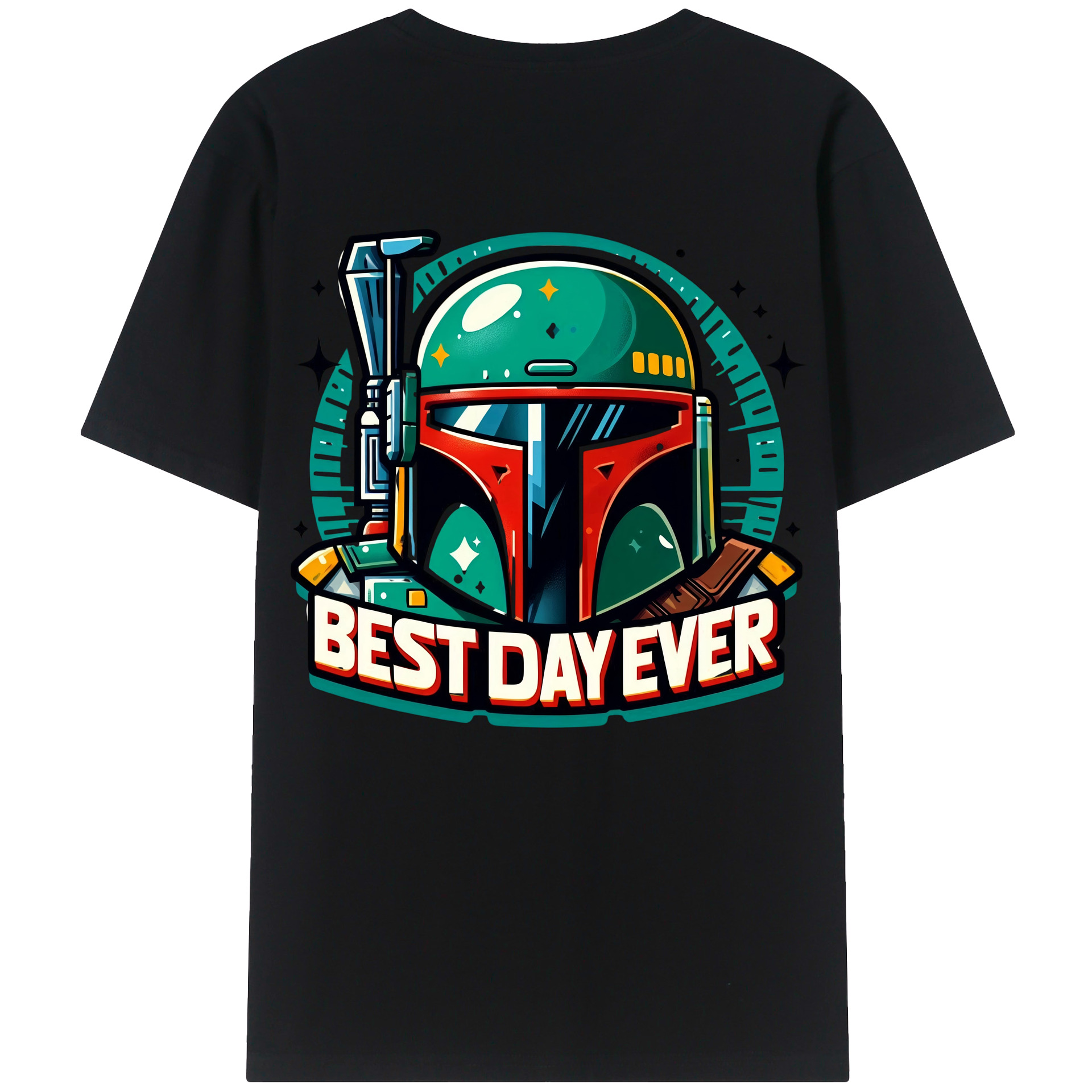 （画像用） スター・ウォーズ Star Wars 綿100％ メンズ半袖Tシャツ（バックプリント） 通気性