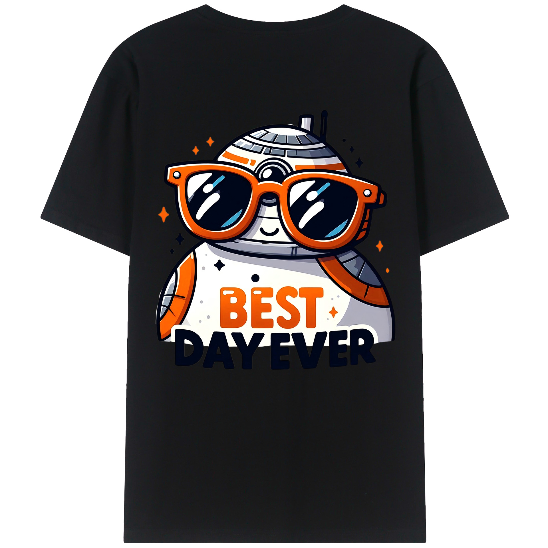 （画像用） スター・ウォーズ Star Wars 綿100％ メンズ半袖Tシャツ（バックプリント） 通気性