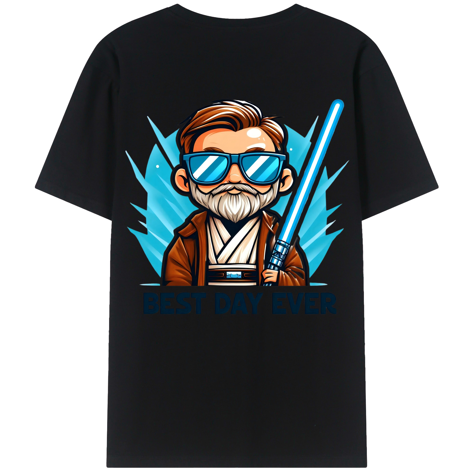 （画像用） スター・ウォーズ Star Wars 綿100％ メンズ半袖Tシャツ（バックプリント） 通気性