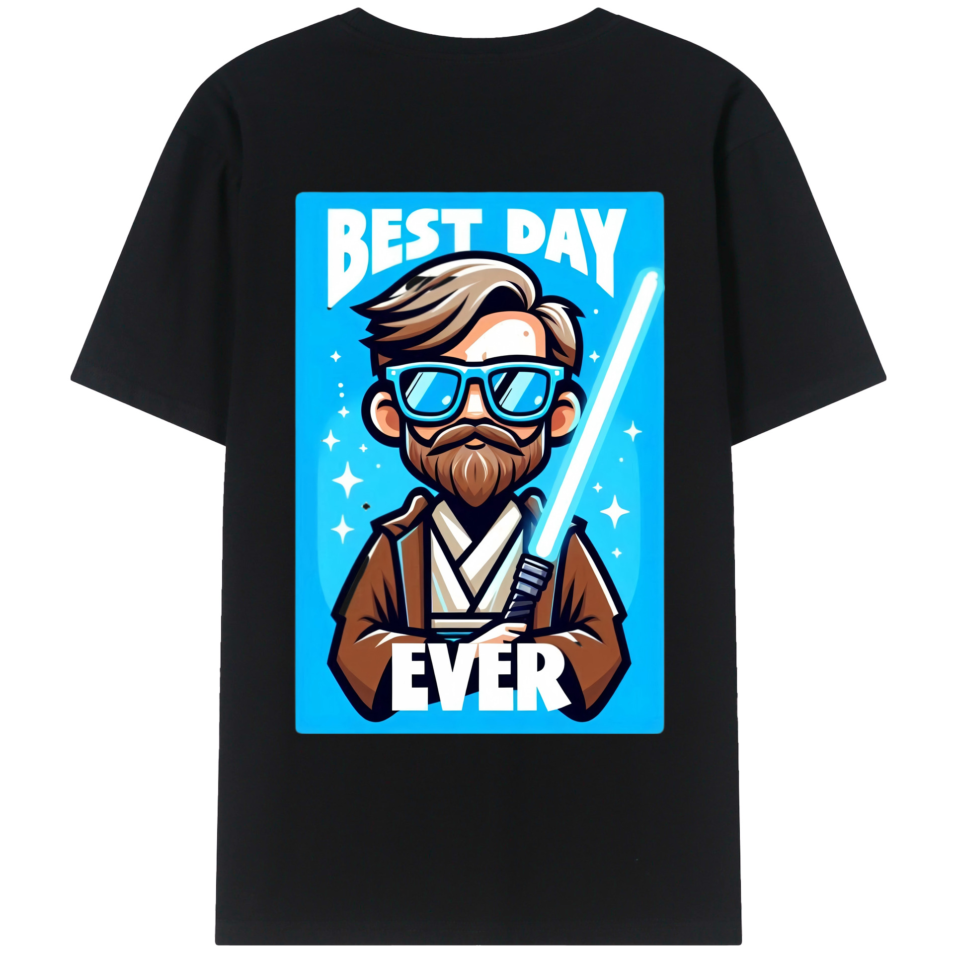 （画像用） スター・ウォーズ Star Wars 綿100％ メンズ半袖Tシャツ（バックプリント） 通気性