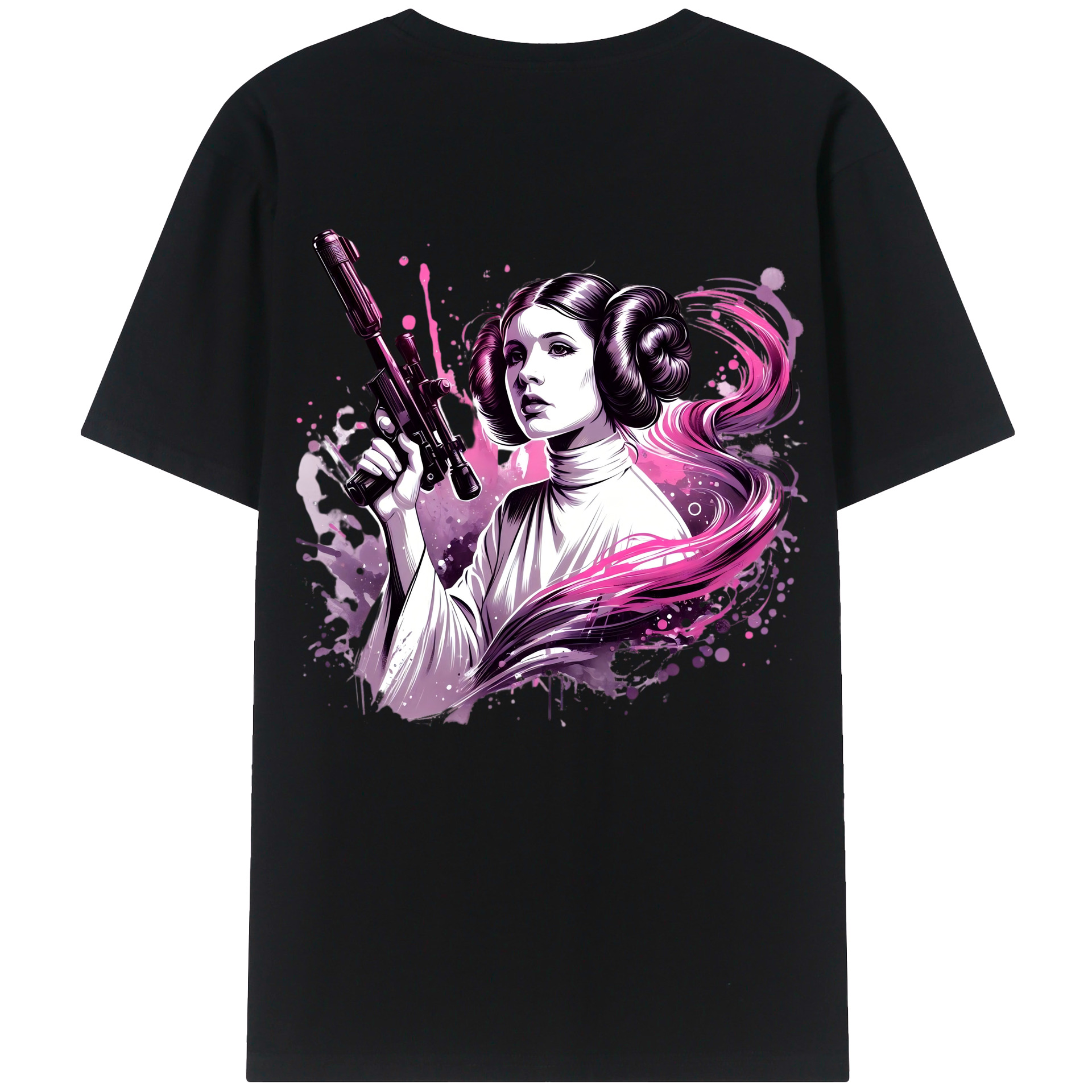 （画像用） スター・ウォーズ Star Wars 綿100％ メンズ半袖Tシャツ（バックプリント） 通気性