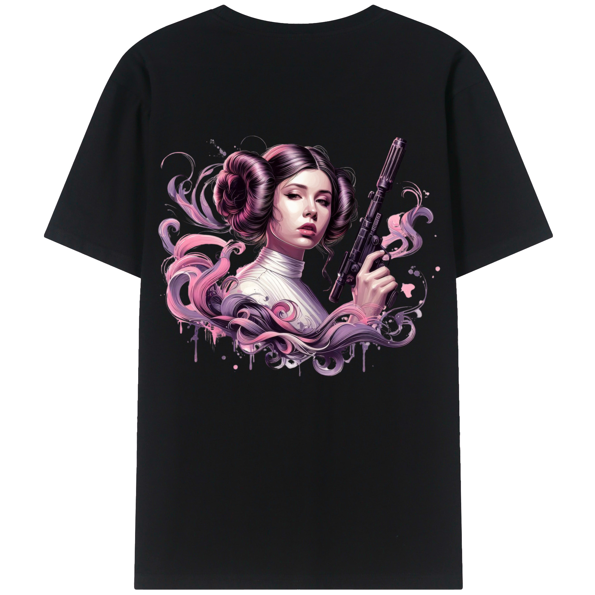 （画像用） スター・ウォーズ Star Wars 綿100％ メンズ半袖Tシャツ（バックプリント） 通気性