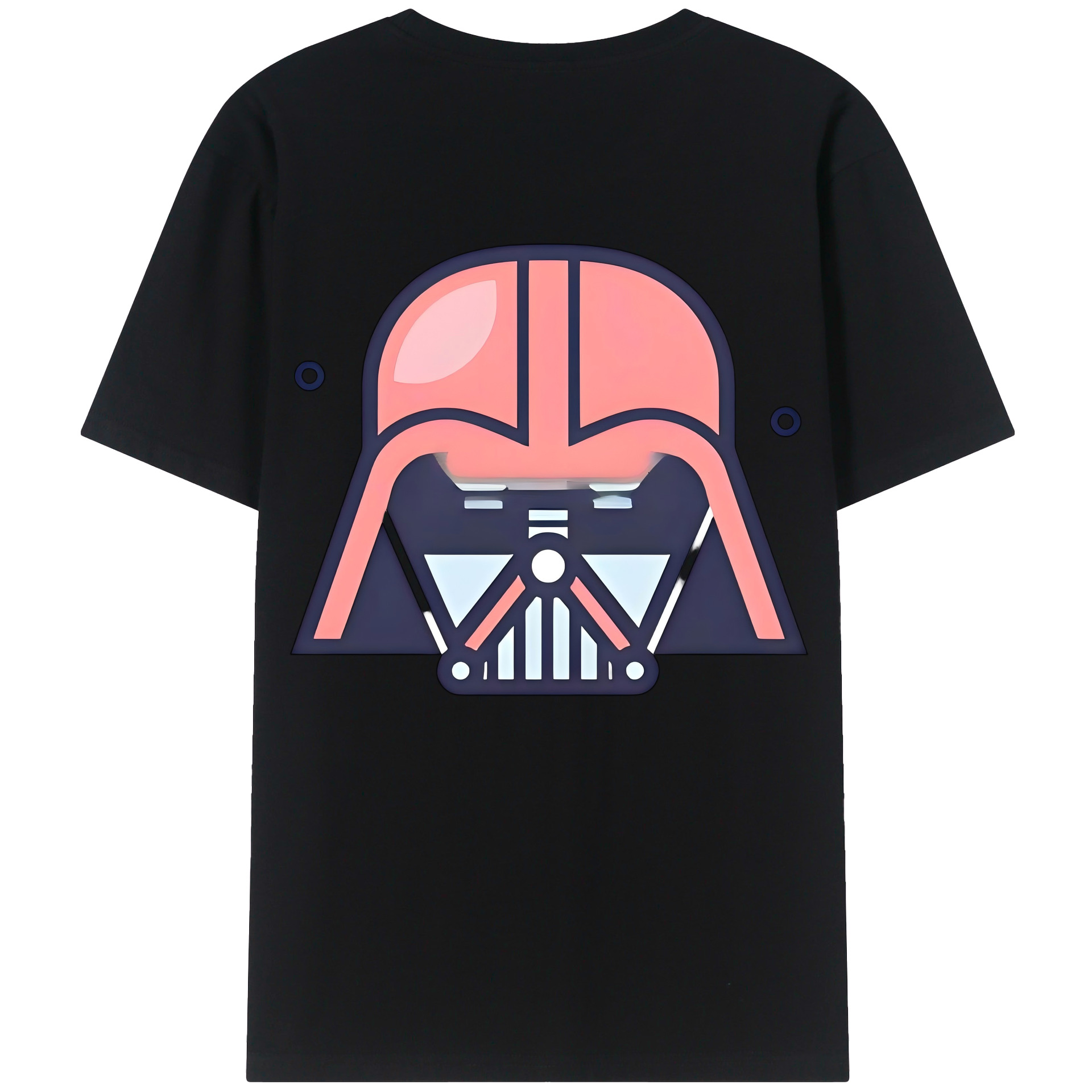 （画像用） スター・ウォーズ Star Wars 綿100％ メンズ半袖Tシャツ（バックプリント） 通気性