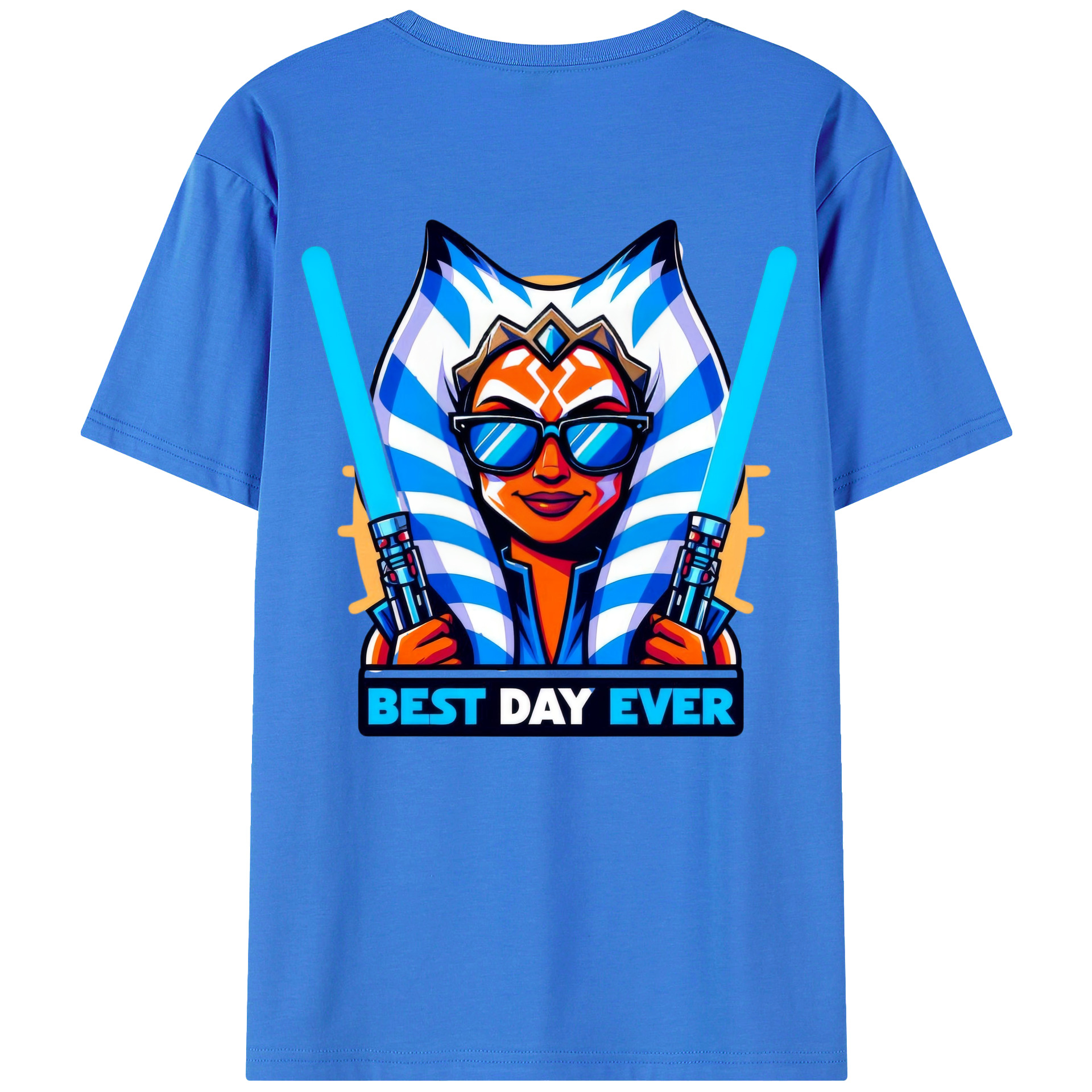 （画像用） スター・ウォーズ Star Wars 綿100％ メンズ半袖Tシャツ（バックプリント） 通気性