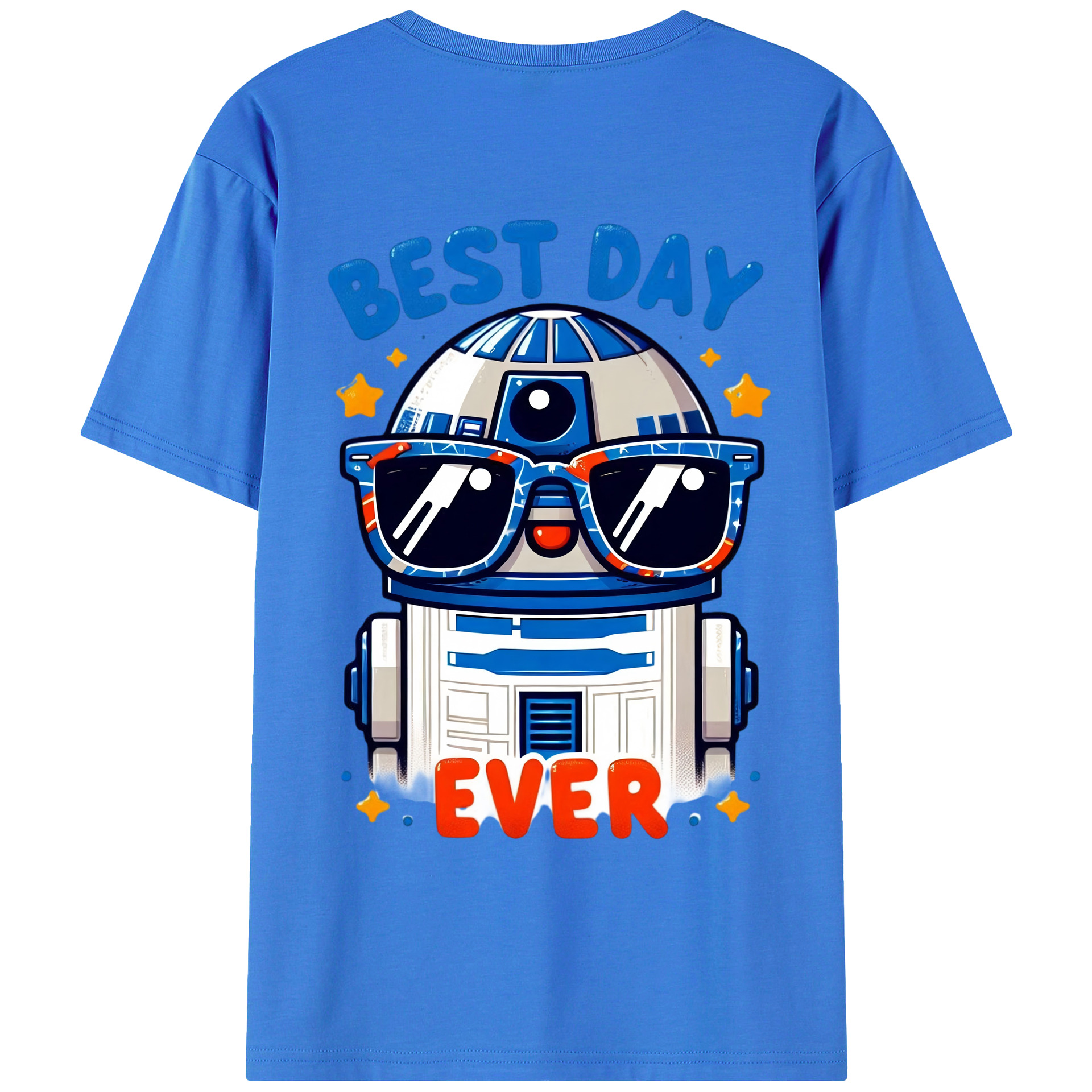 （画像用） スター・ウォーズ Star Wars 綿100％ メンズ半袖Tシャツ（バックプリント） 通気性