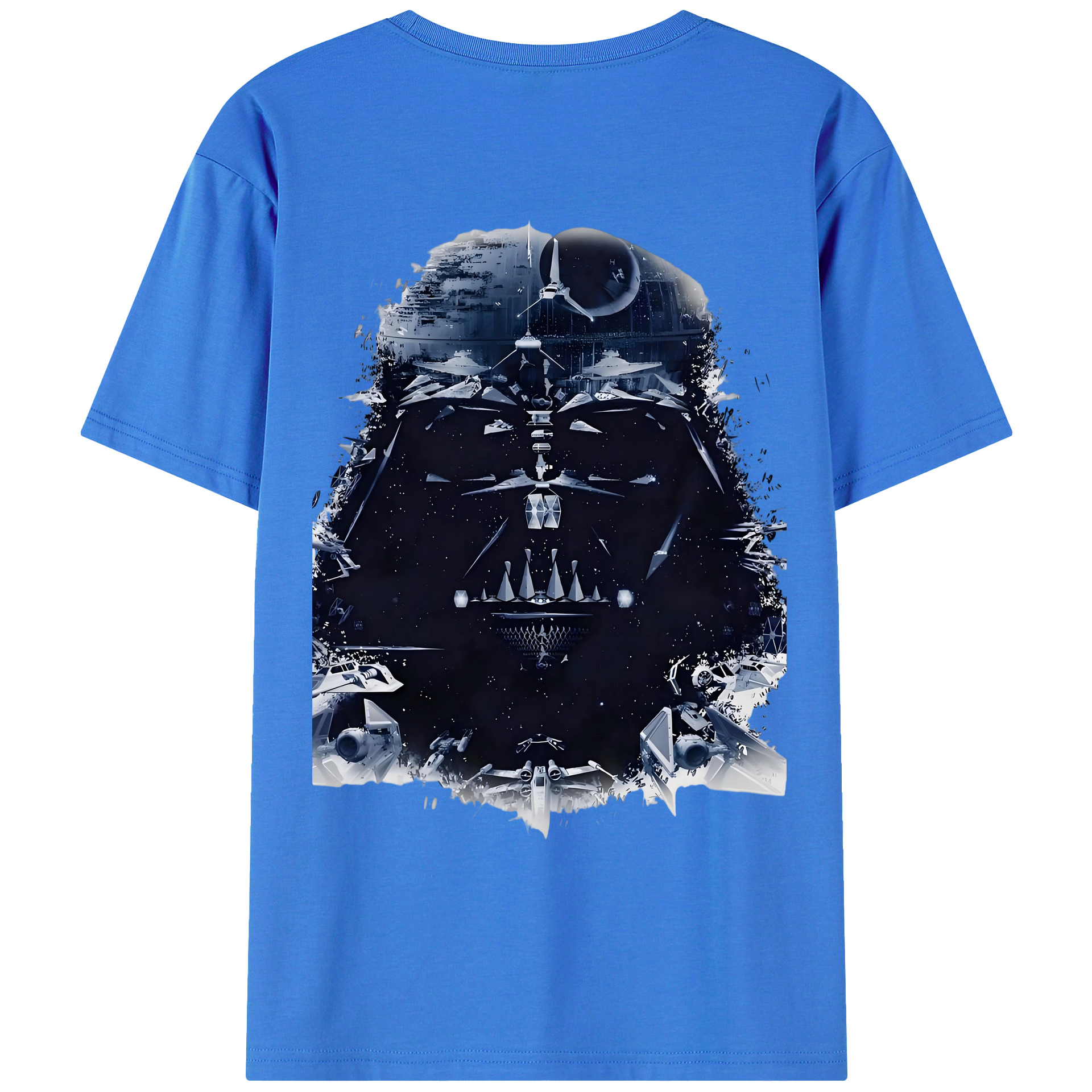 （画像用） スター・ウォーズ Star Wars 綿100％ メンズ半袖Tシャツ（バックプリント） 通気性