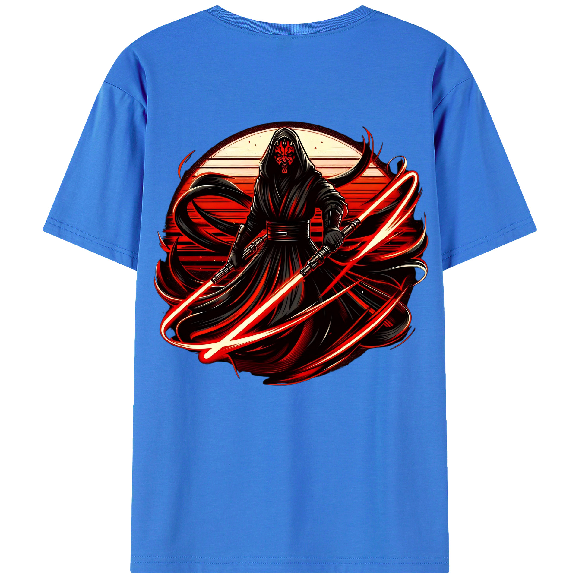 （画像用） スター・ウォーズ Star Wars 綿100％ メンズ半袖Tシャツ（バックプリント） 通気性