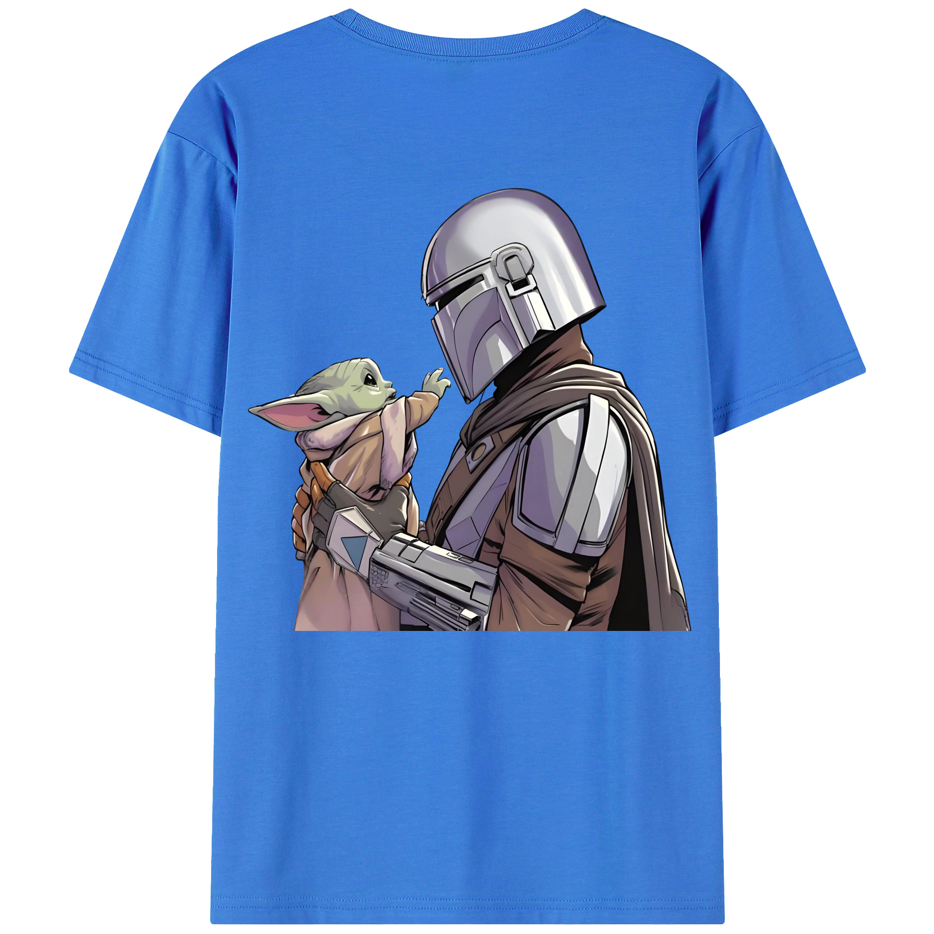 （画像用） スター・ウォーズ Star Wars 綿100％ メンズ半袖Tシャツ（バックプリント） 通気性