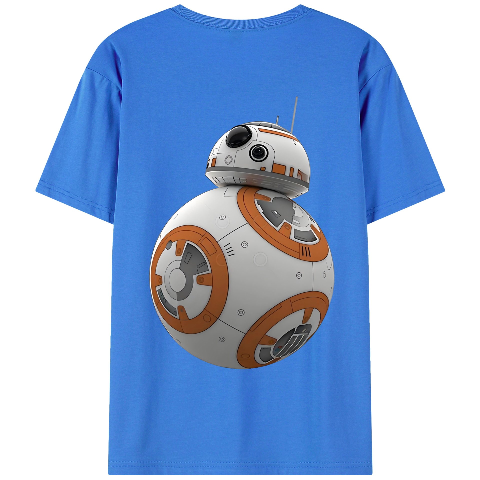 （画像用） スター・ウォーズ Star Wars 綿100％ メンズ半袖Tシャツ（バックプリント） 通気性