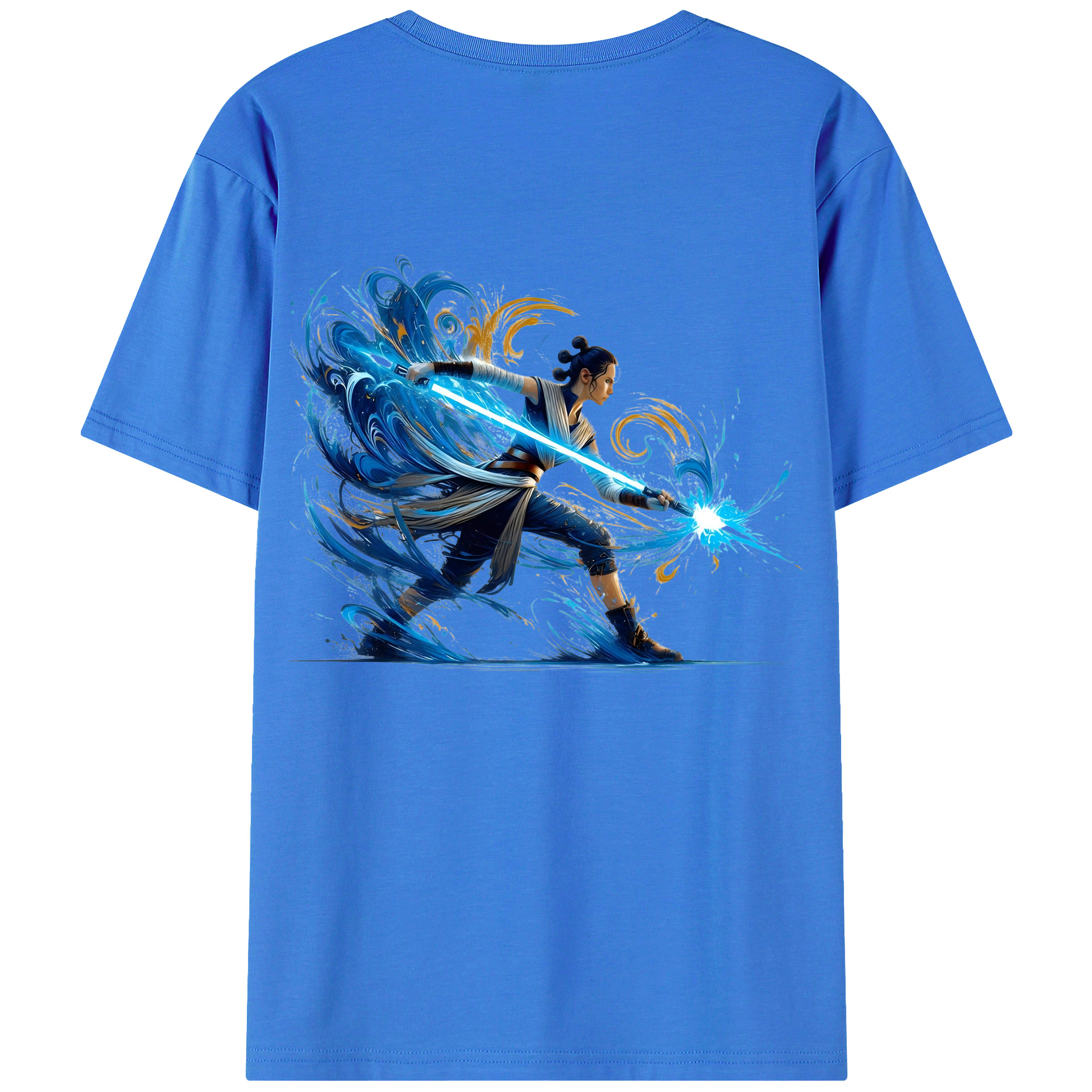 （画像用） スター・ウォーズ Star Wars 綿100％ メンズ半袖Tシャツ（バックプリント） 通気性