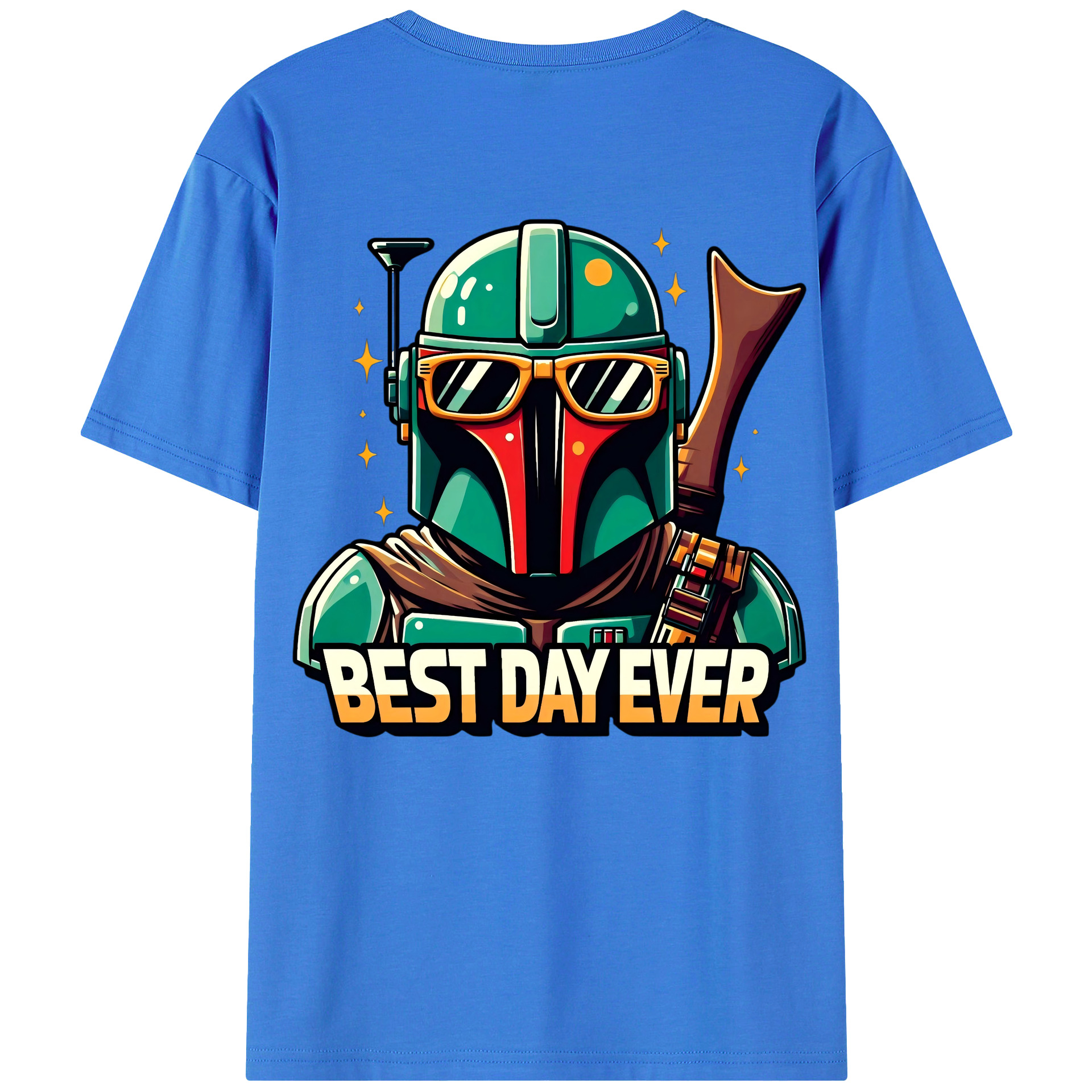 （画像用） スター・ウォーズ Star Wars 綿100％ メンズ半袖Tシャツ（バックプリント） 通気性