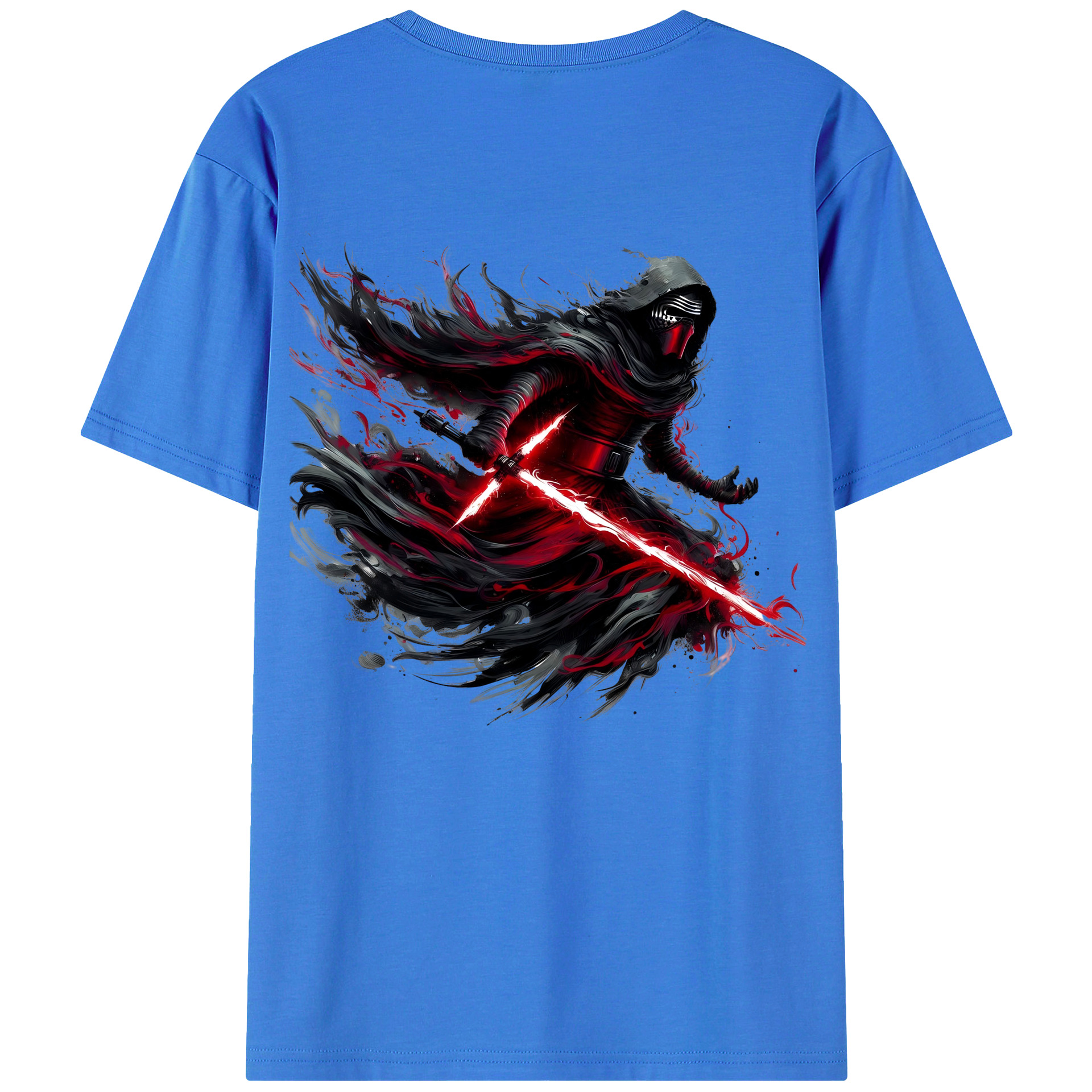 （画像用） スター・ウォーズ Star Wars 綿100％ メンズ半袖Tシャツ（バックプリント） 通気性