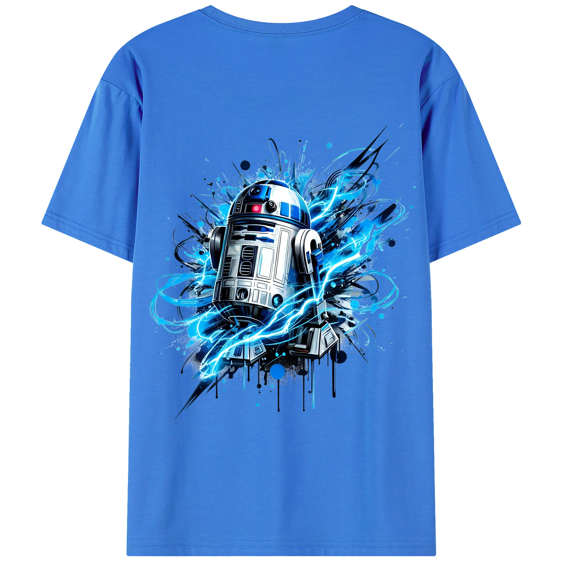 （画像用） スター・ウォーズ Star Wars 綿100％ メンズ半袖Tシャツ（バックプリント） 通気性