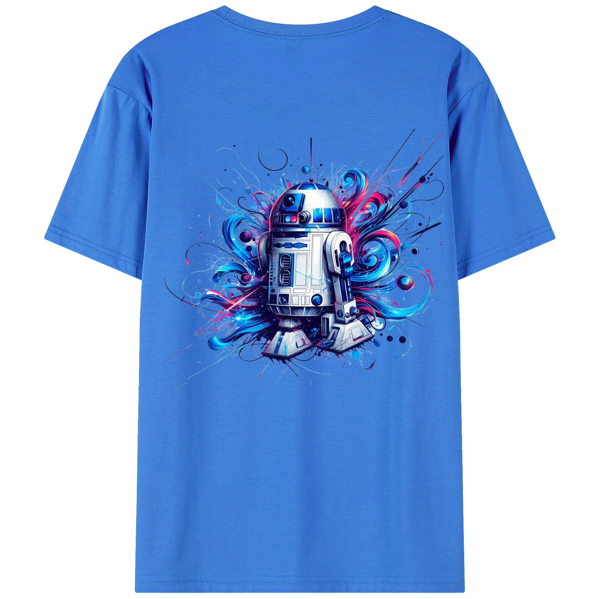 （画像用） スター・ウォーズ Star Wars 綿100％ メンズ半袖Tシャツ（バックプリント） 通気性