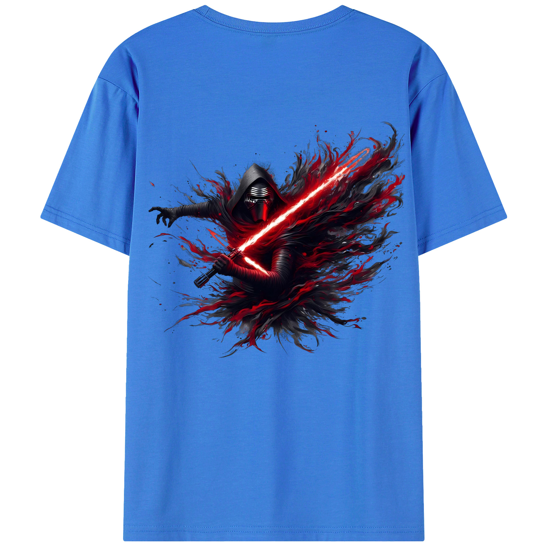 （画像用） スター・ウォーズ Star Wars 綿100％ メンズ半袖Tシャツ（バックプリント） 通気性