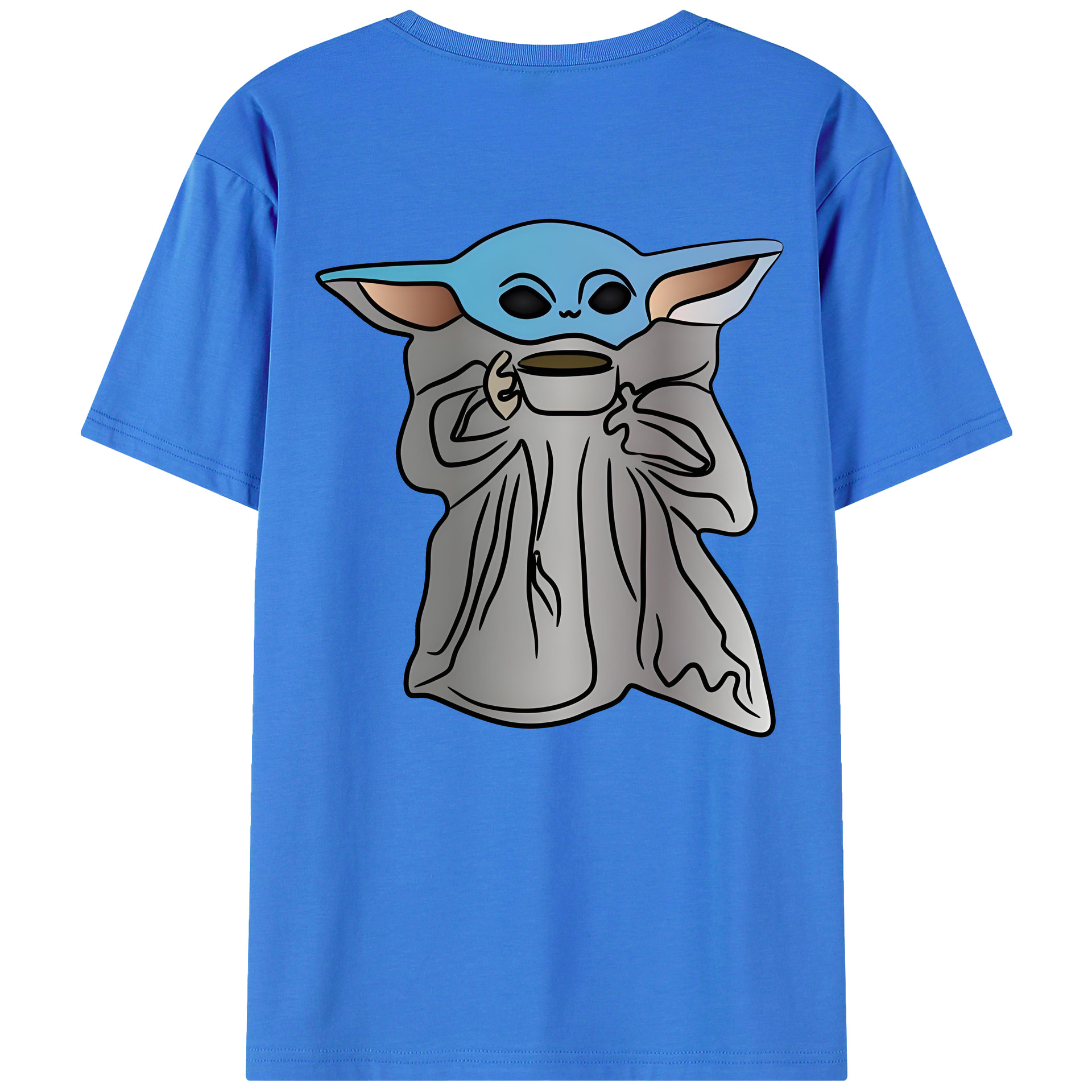 （画像用） スター・ウォーズ Star Wars 綿100％ メンズ半袖Tシャツ（バックプリント） 通気性