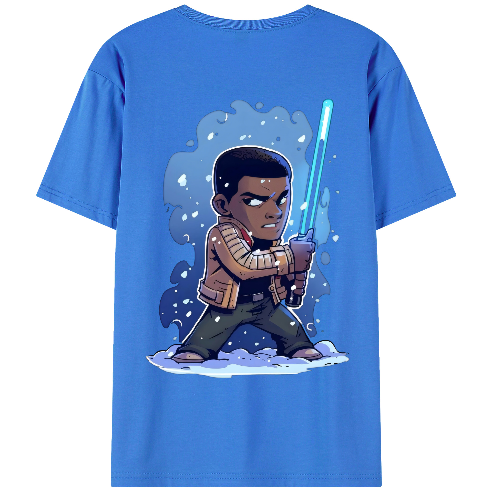 （画像用） スター・ウォーズ Star Wars 綿100％ メンズ半袖Tシャツ（バックプリント） 通気性
