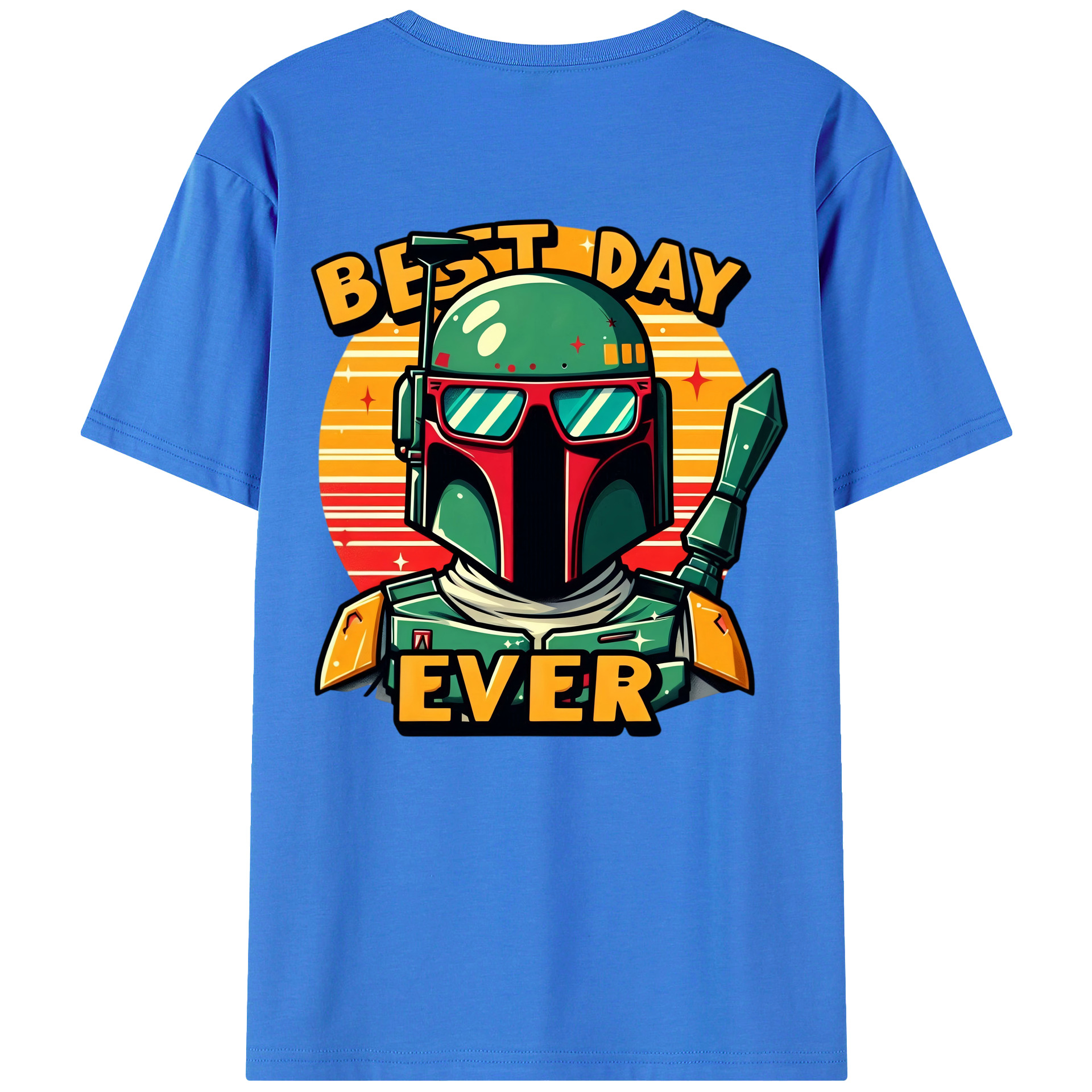 （画像用） スター・ウォーズ Star Wars 綿100％ メンズ半袖Tシャツ（バックプリント） 通気性
